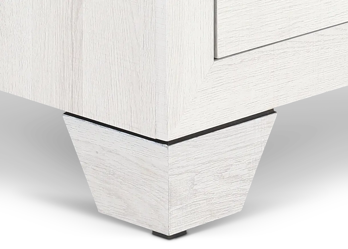 Alix White Youth Chest of Drawers-8