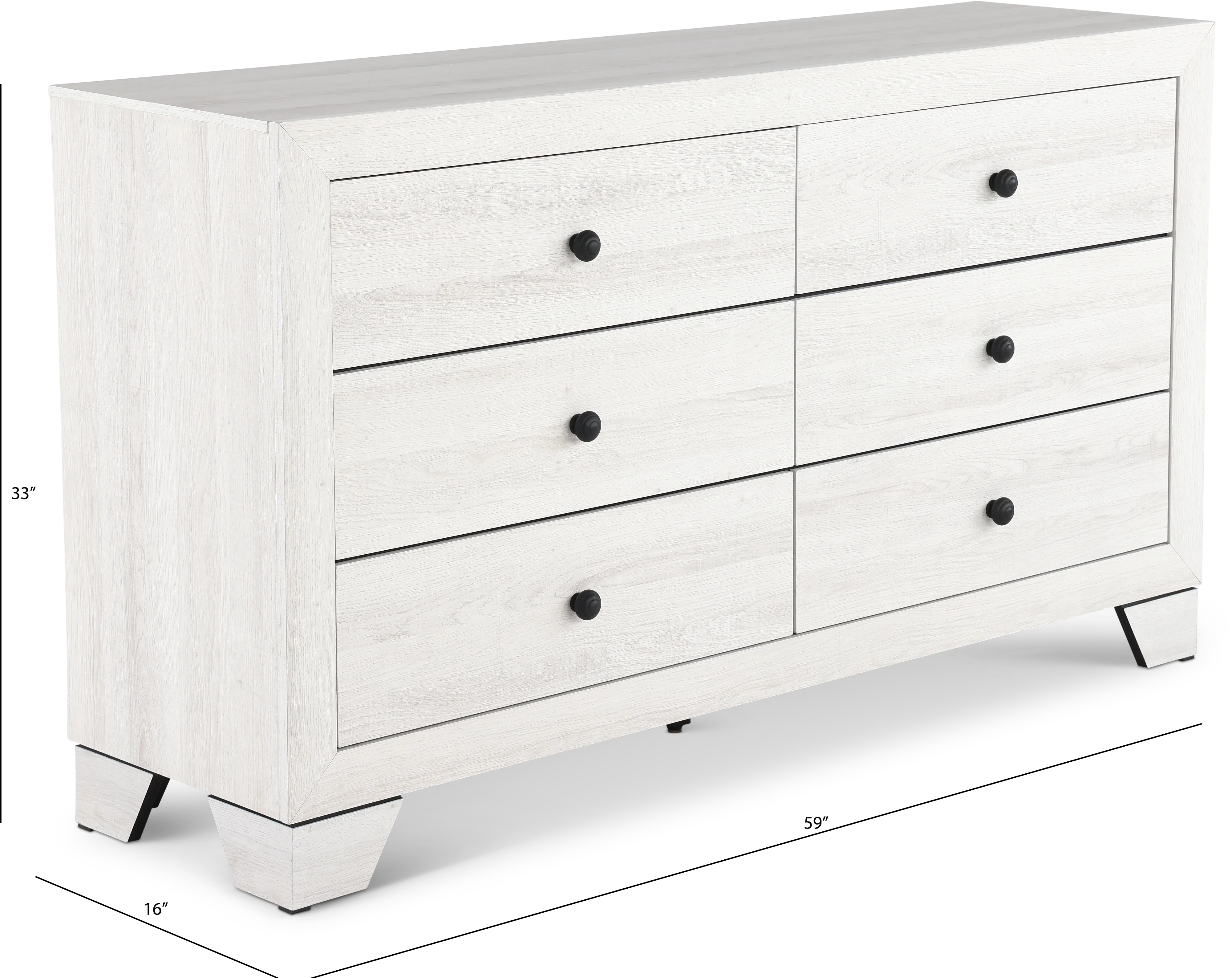 Alix White Youth Dresser-3
