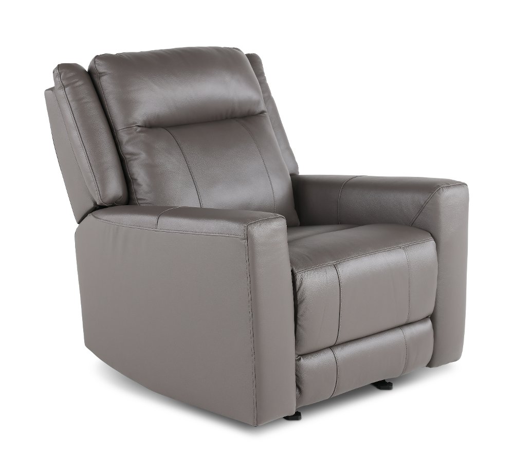 Madras Gray Glider Recliner
