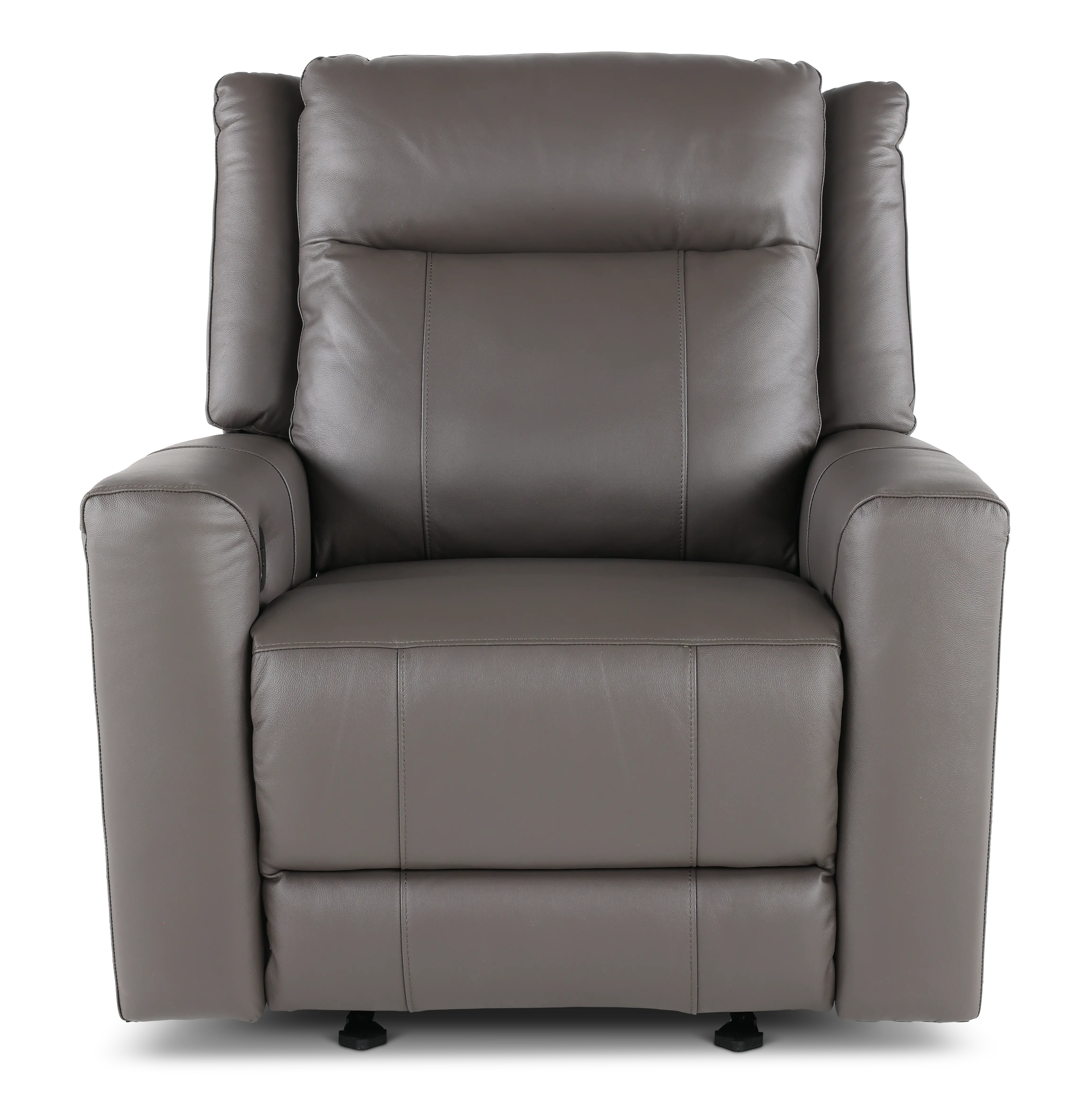 Madras Gray Glider Recliner-4