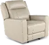Madras Taupe Glider Recliner
