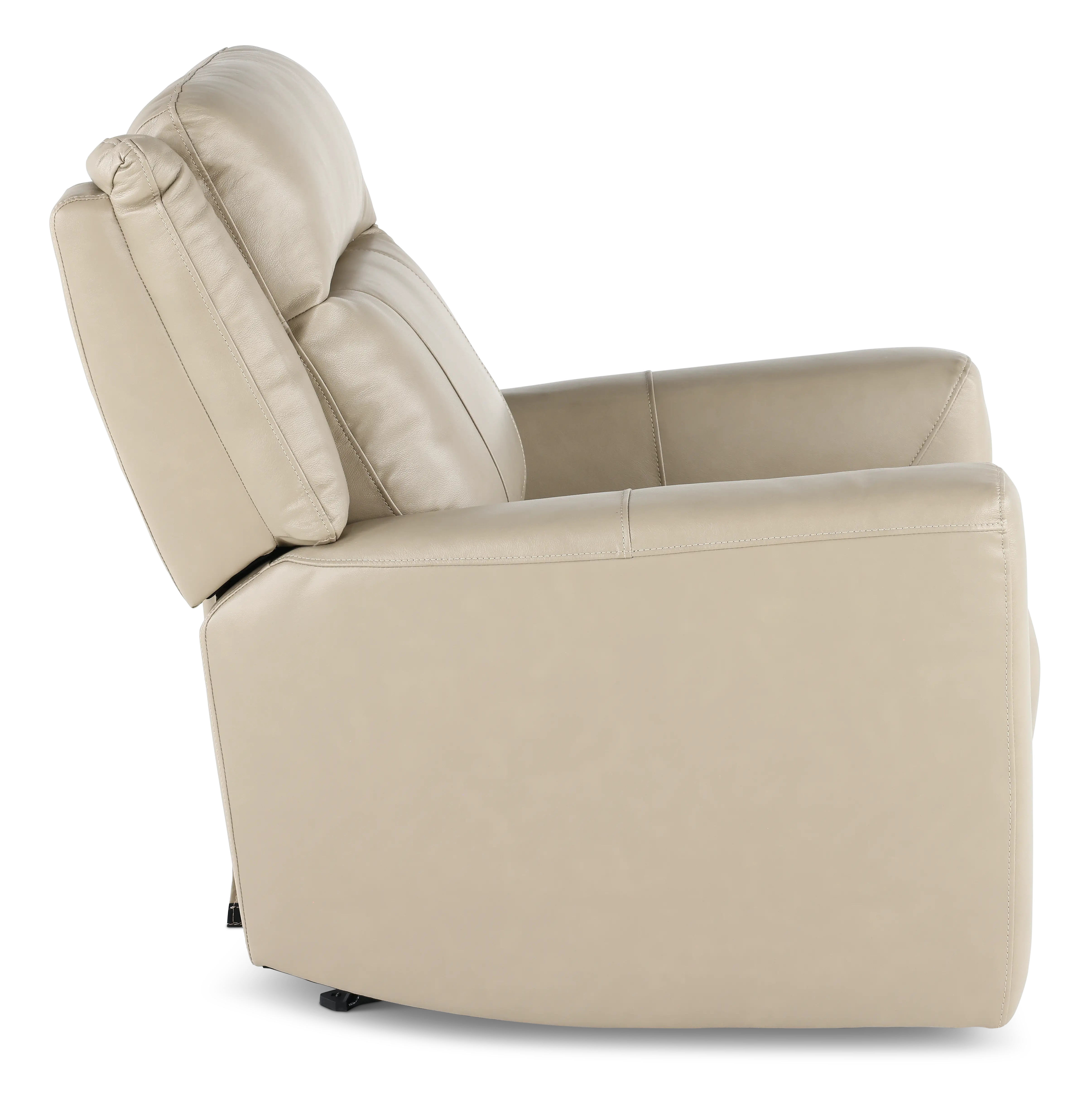 Madras Taupe Glider Recliner-7