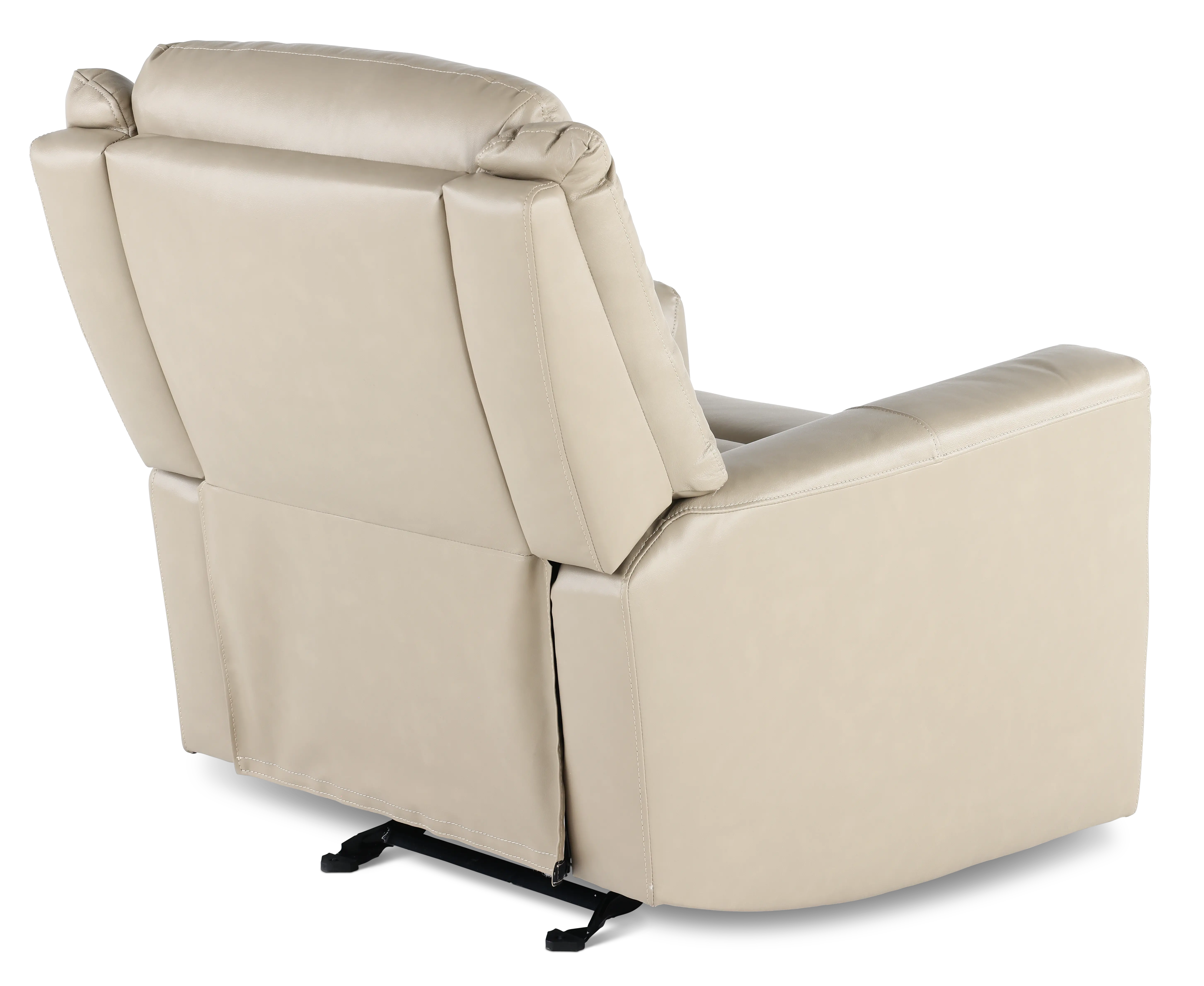 Madras Taupe Glider Recliner-8