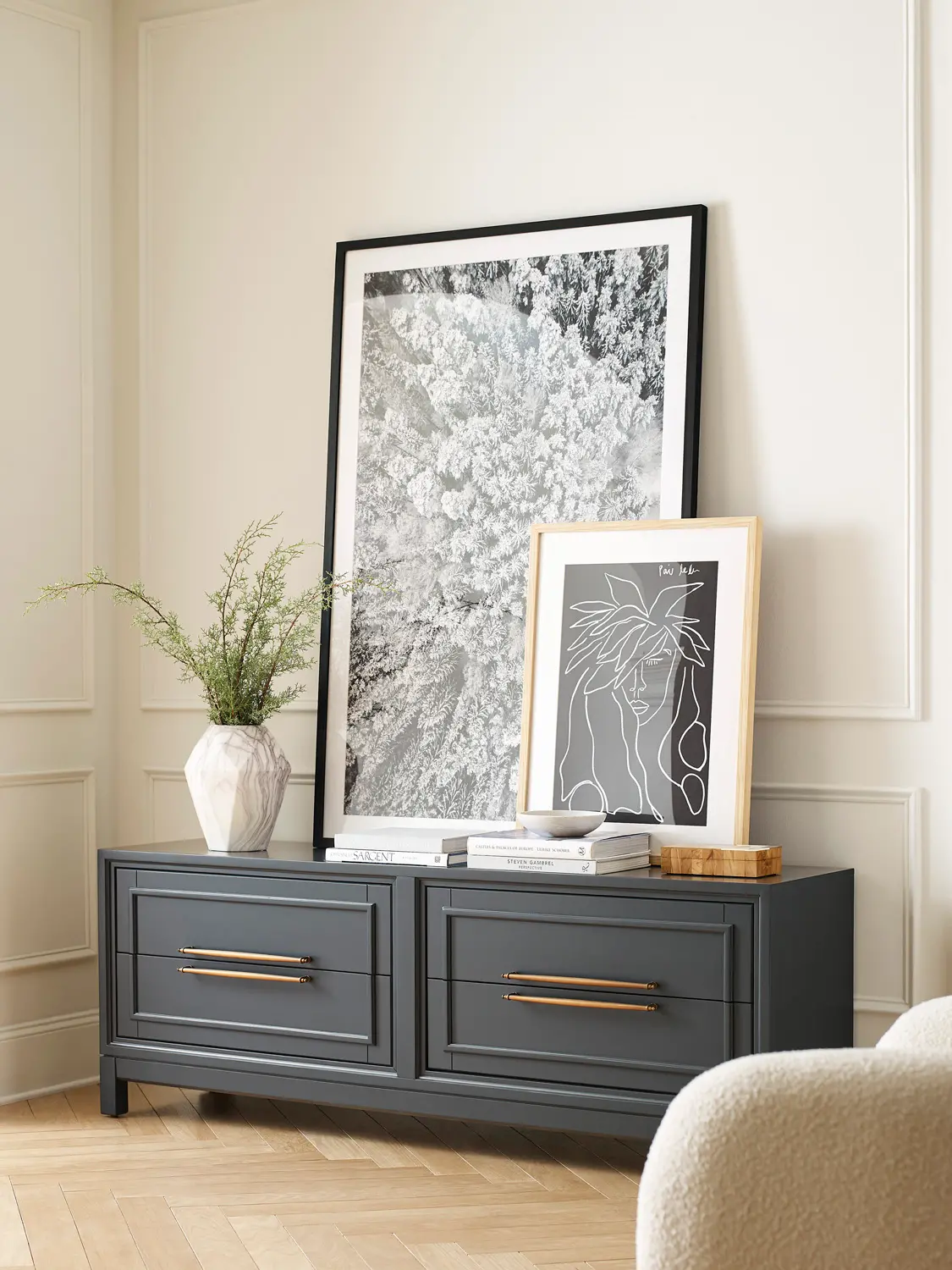 Alexander Blue 72  TV Stand-2