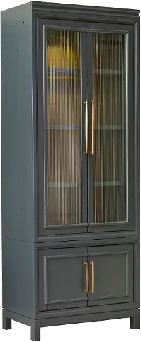 Alexander Blue Display Cabinet