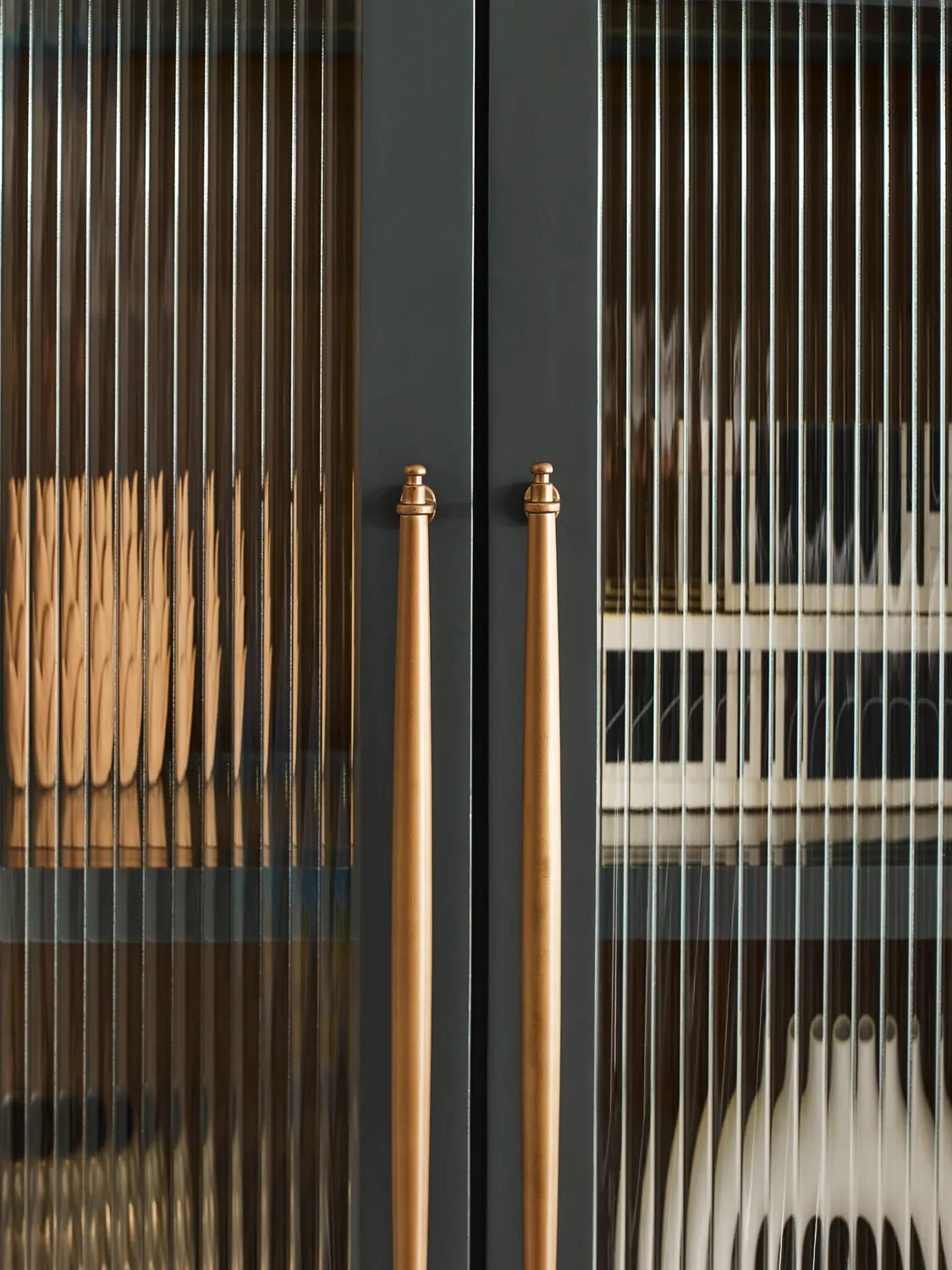 Alexander Blue Display Cabinet-5