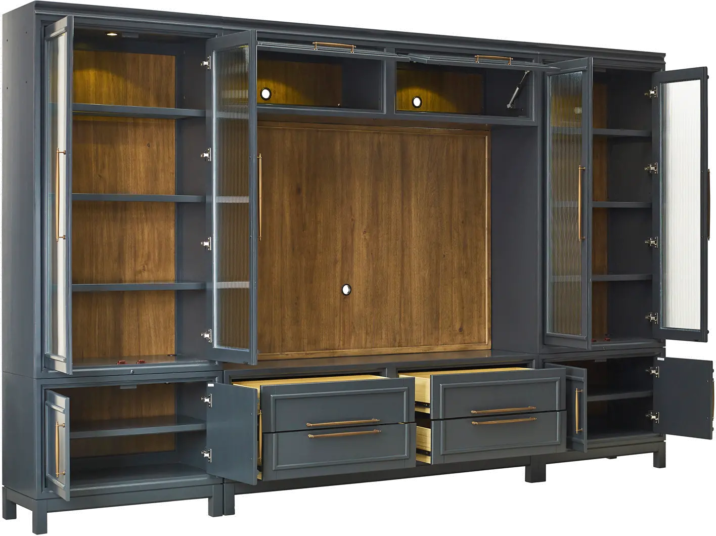 Alexander Midnight Blue Entertainment Wall-3
