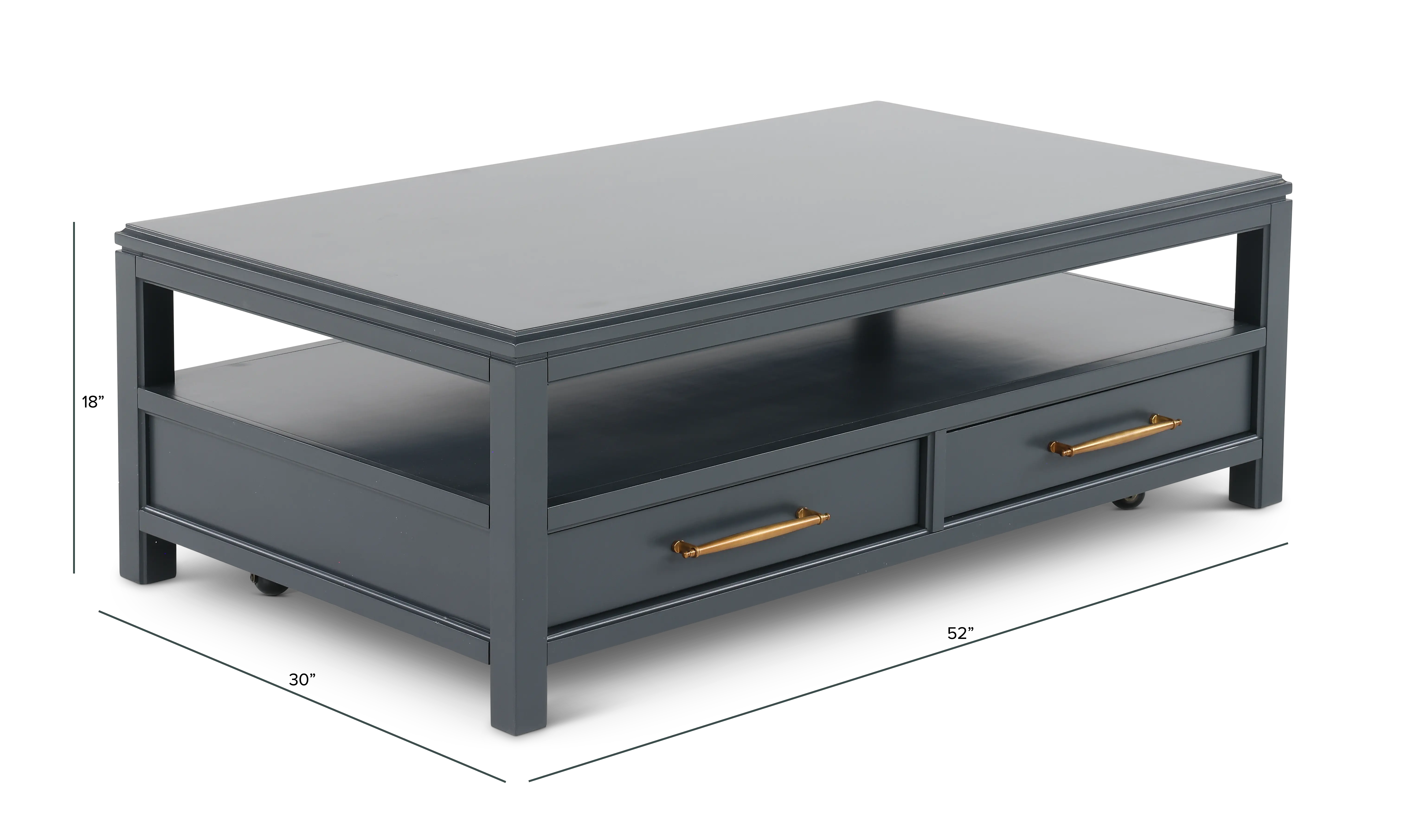 Alexander Blue Coffee Table-3