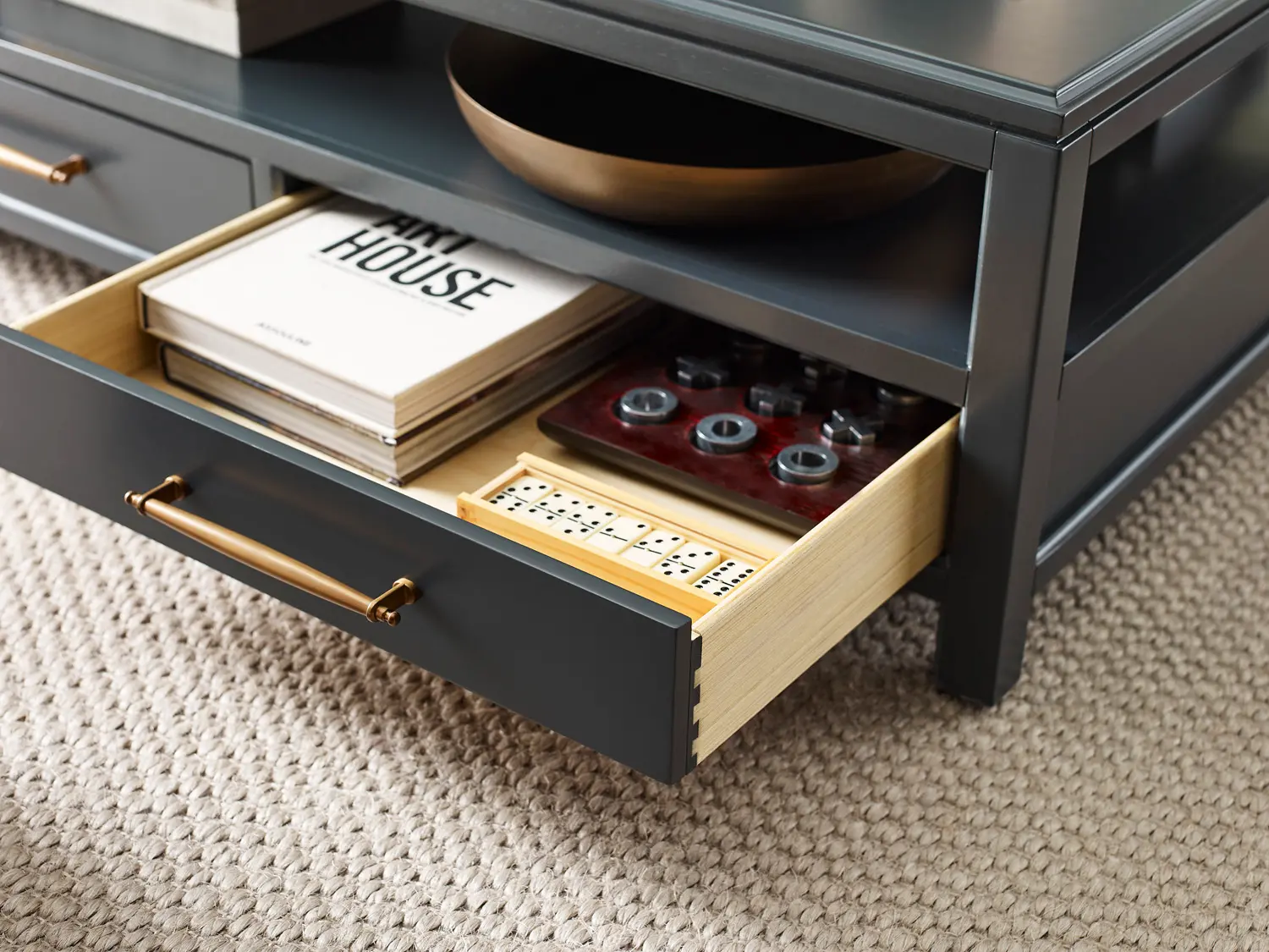 Alexander Blue Coffee Table-9
