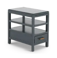 Alexander Blue Chairside Table