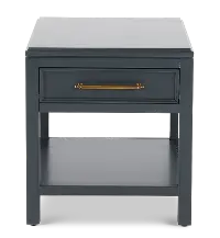 Alexander Blue End Table