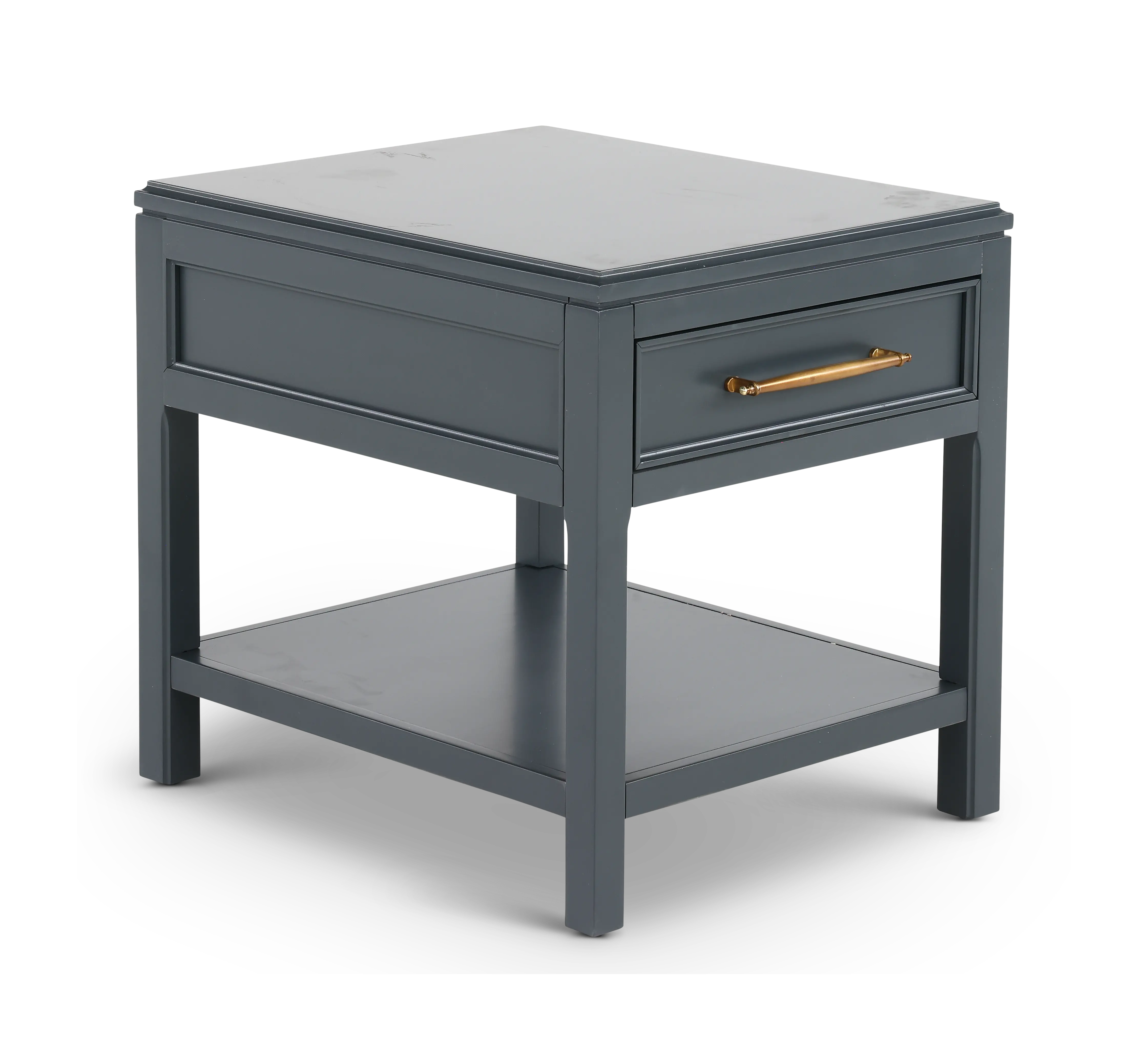 Alexander Blue End Table-4