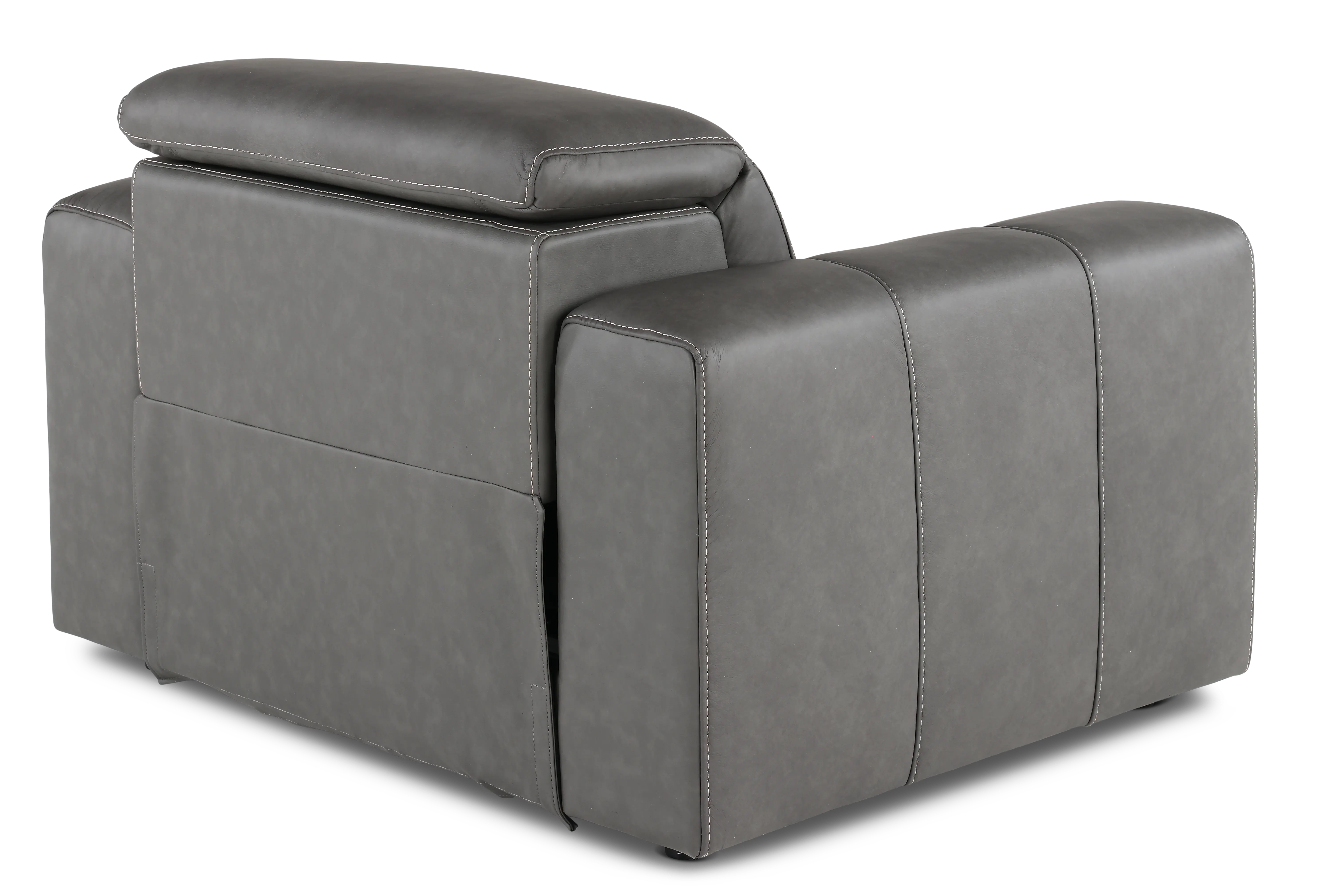 Airy Gunmetal Gray Power Recliner-7