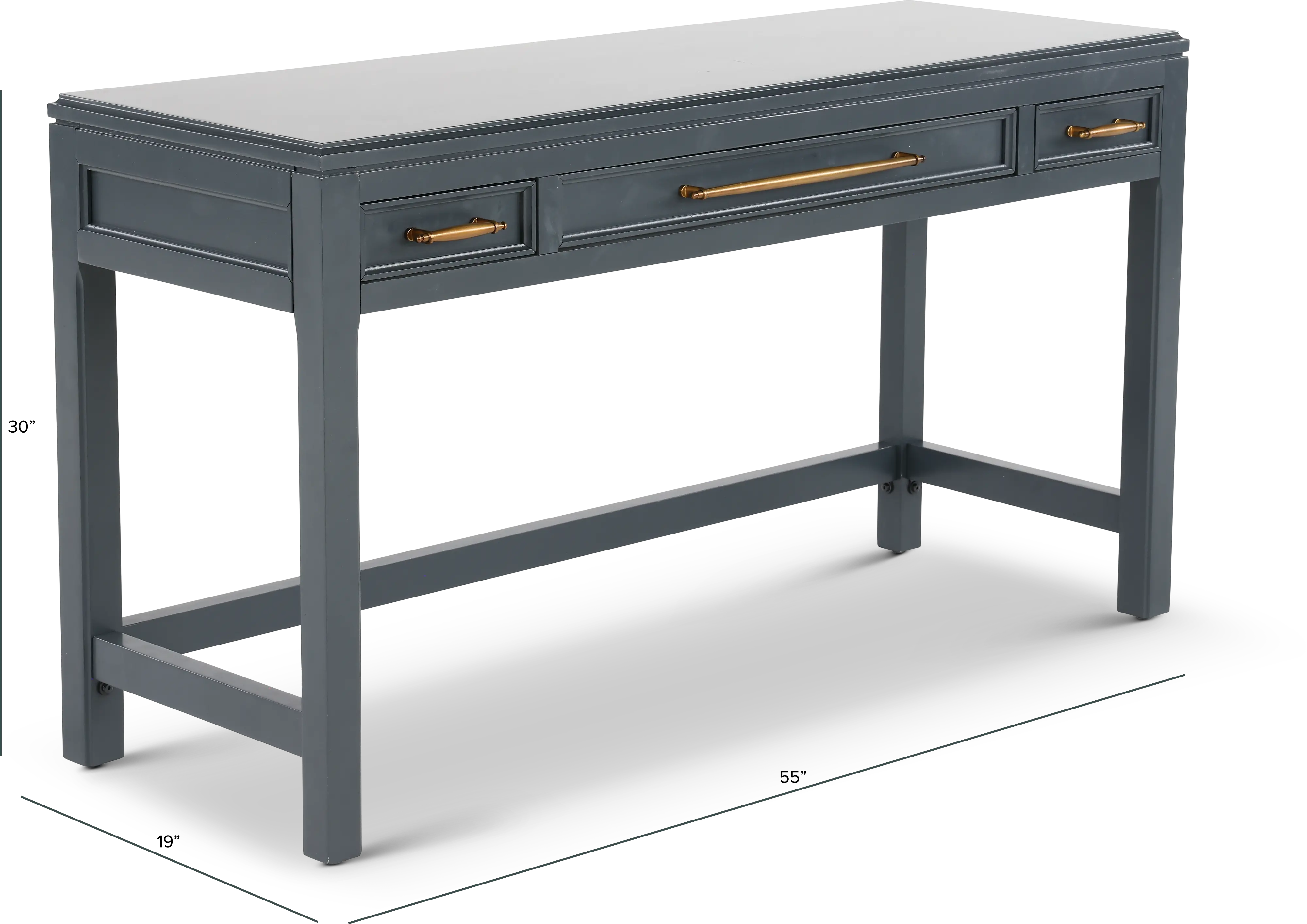 Alexander Midnight Blue Sofa Table-3