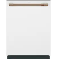 CDT858P4VW2 GE Cafe Top Control Dishwasher with Ultra Wash - Matte White