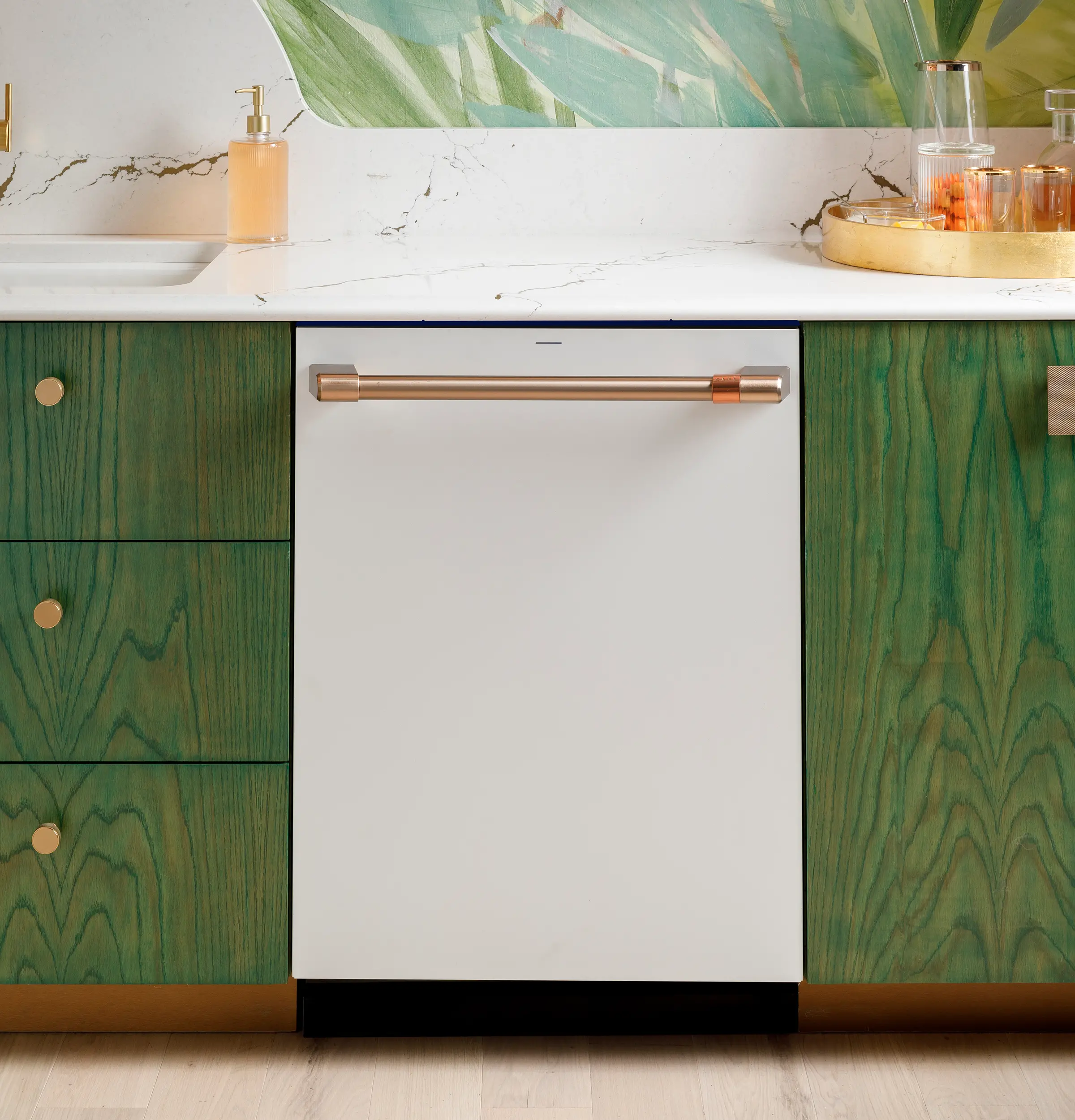 CDT858P4VW2 GE Cafe Top Control Dishwasher with Ultra Wash - Matte White-2