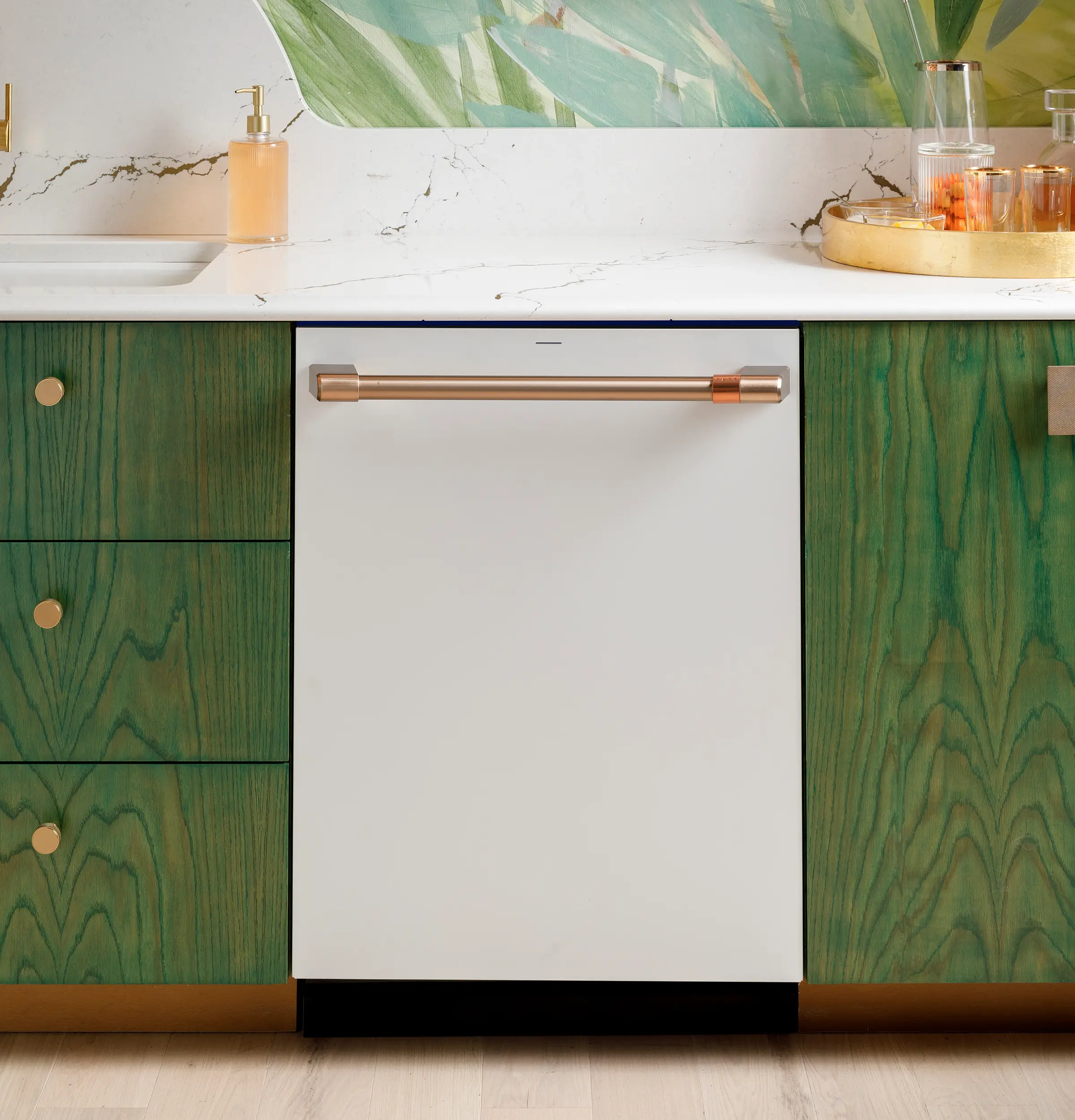 CDT858P4VW2 GE Cafe Top Control Dishwasher with Ultra Wash - Matte White-2