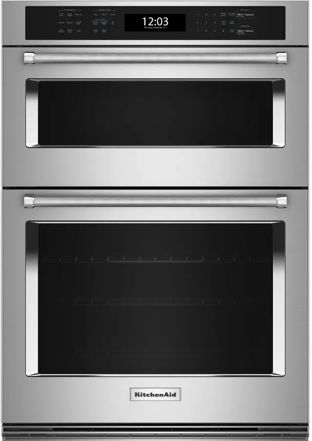 KOEC527PSS KitchenAid® 27  Combination Microwave Wall Oven with Air Fry Mode - Stainless Steel-2