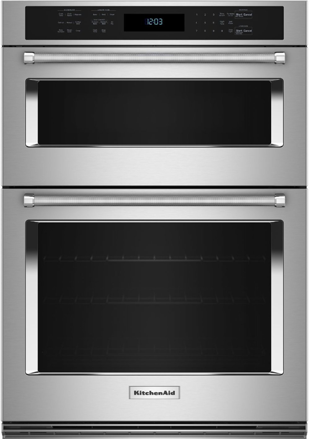 KitchenAid® 30" Combination Microwave Wall Oven with Air Fry Mode - Stainless Steel