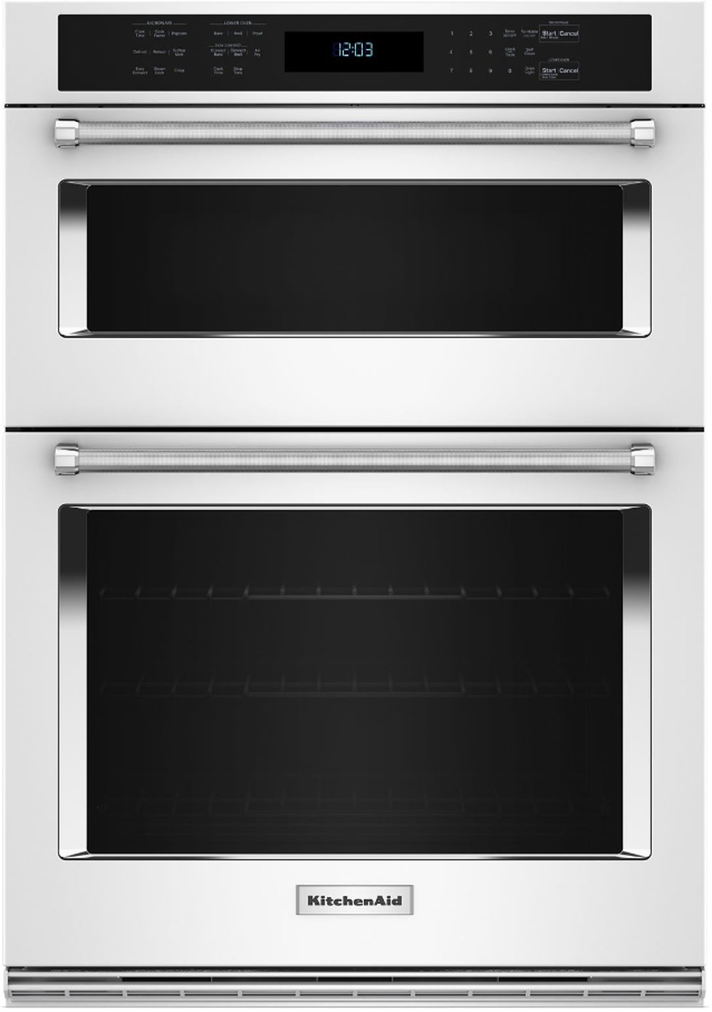 KitchenAid® 30" Combination Microwave Wall Oven with Air Fry Mode - White