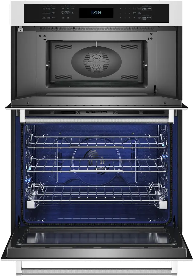 KOEC530PWH KitchenAid® 30  Combination Microwave Wall Oven with Air Fry Mode - White-6