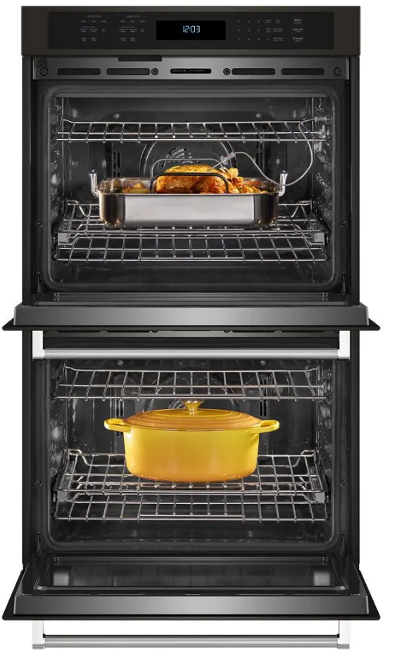KOED527PBS KitchenAid® 27  Double Wall Ovens with Air Fry Mode - Black Stainless Steel-5