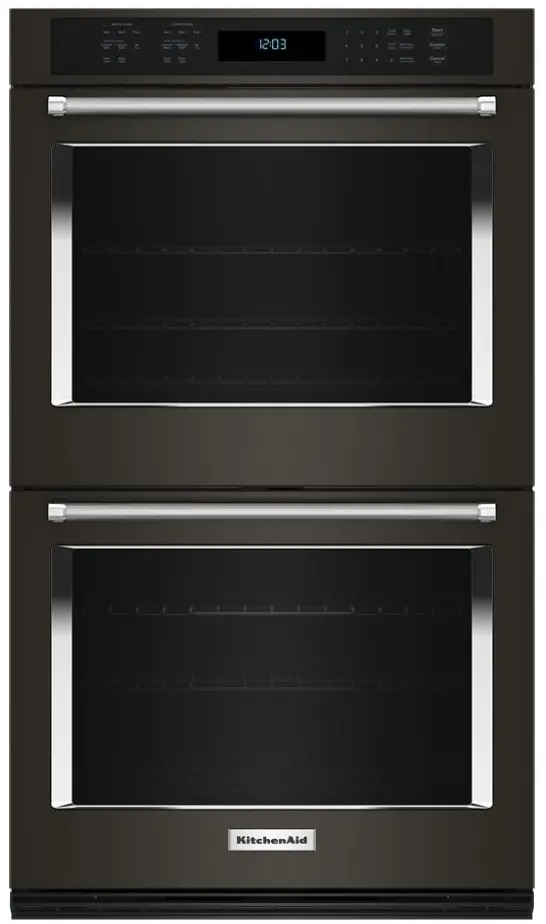 KOED530PBS KitchenAid® 30  Double Wall Ovens with Air Fry Mode - PrintShield Black Stainless Steel-2