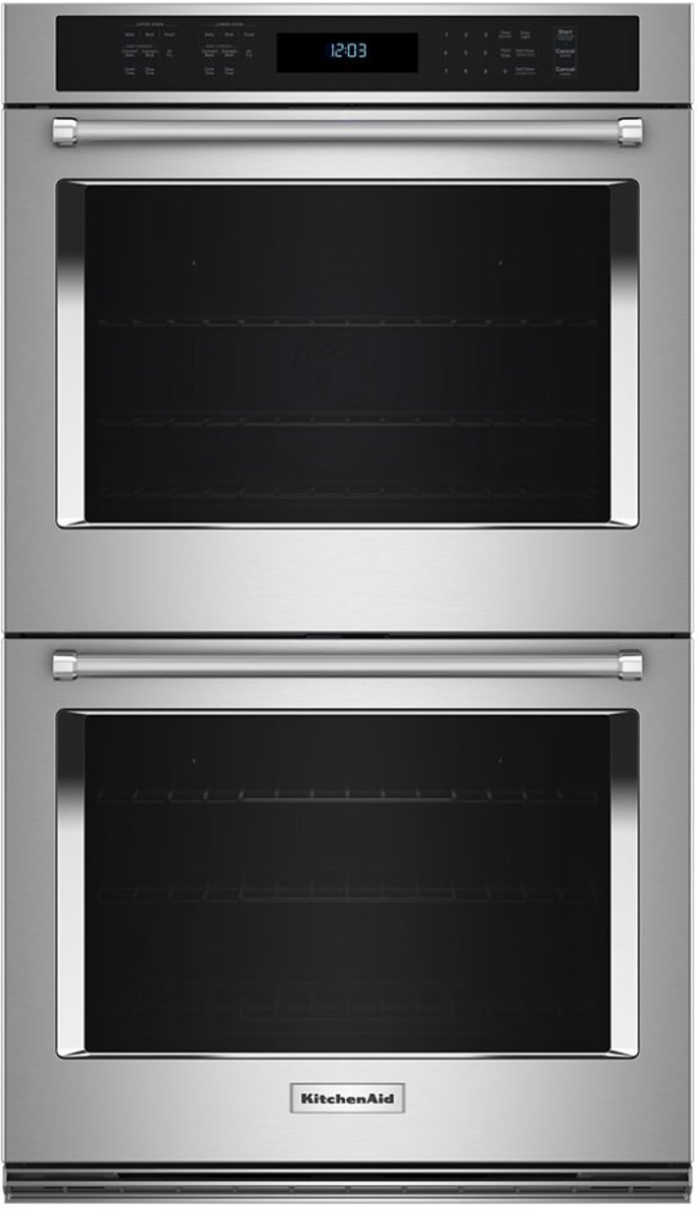 KitchenAid® 30" Double Wall Ovens with Air Fry Mode - PrintShield Stainless Steel