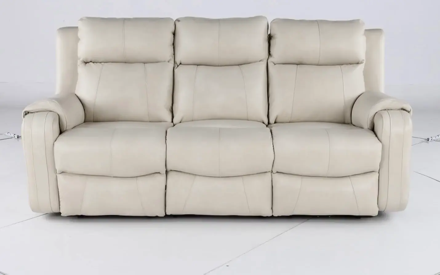 Contour Eggshell Power Reclining Sofa-5