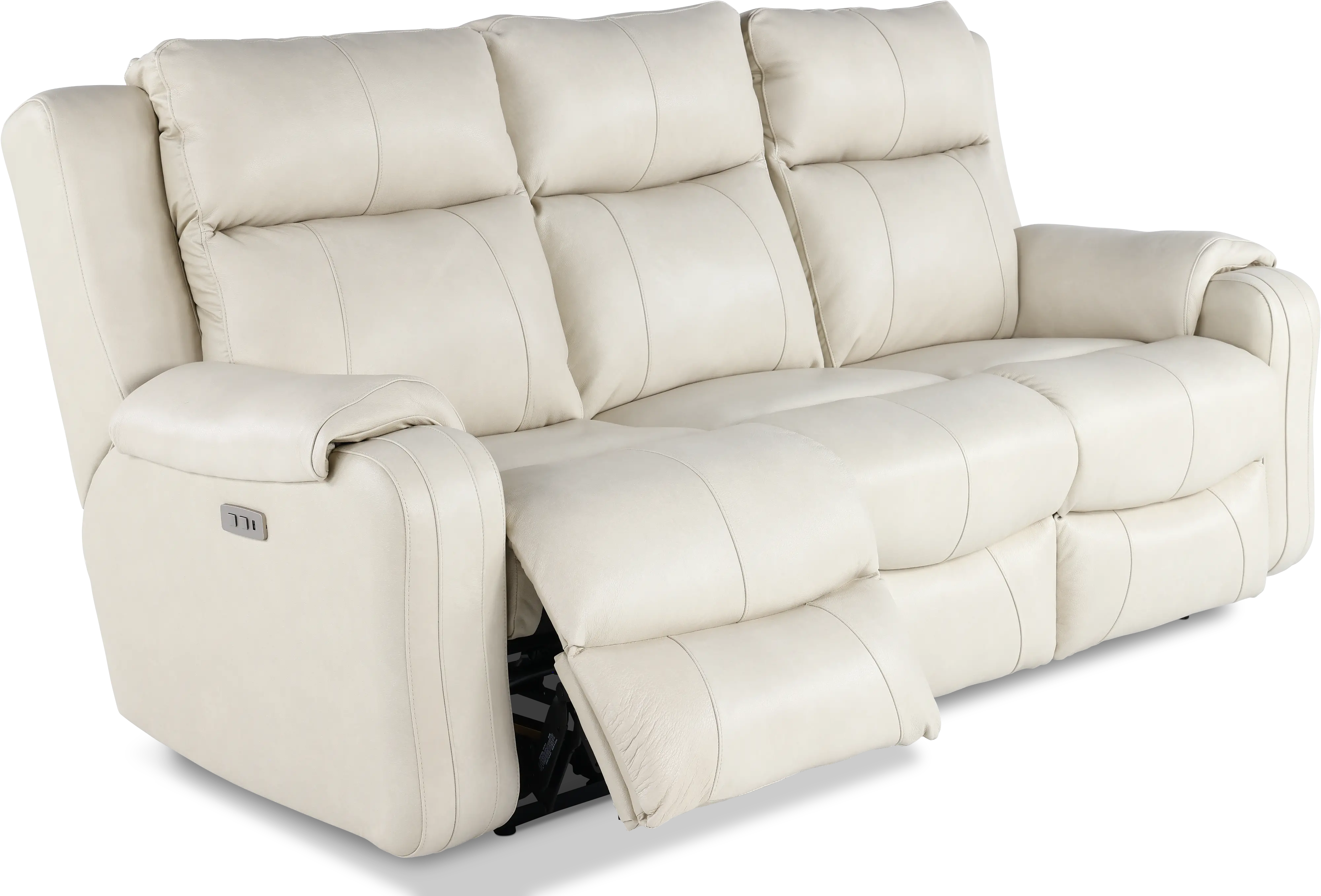 Contour Eggshell Power Reclining Sofa-6