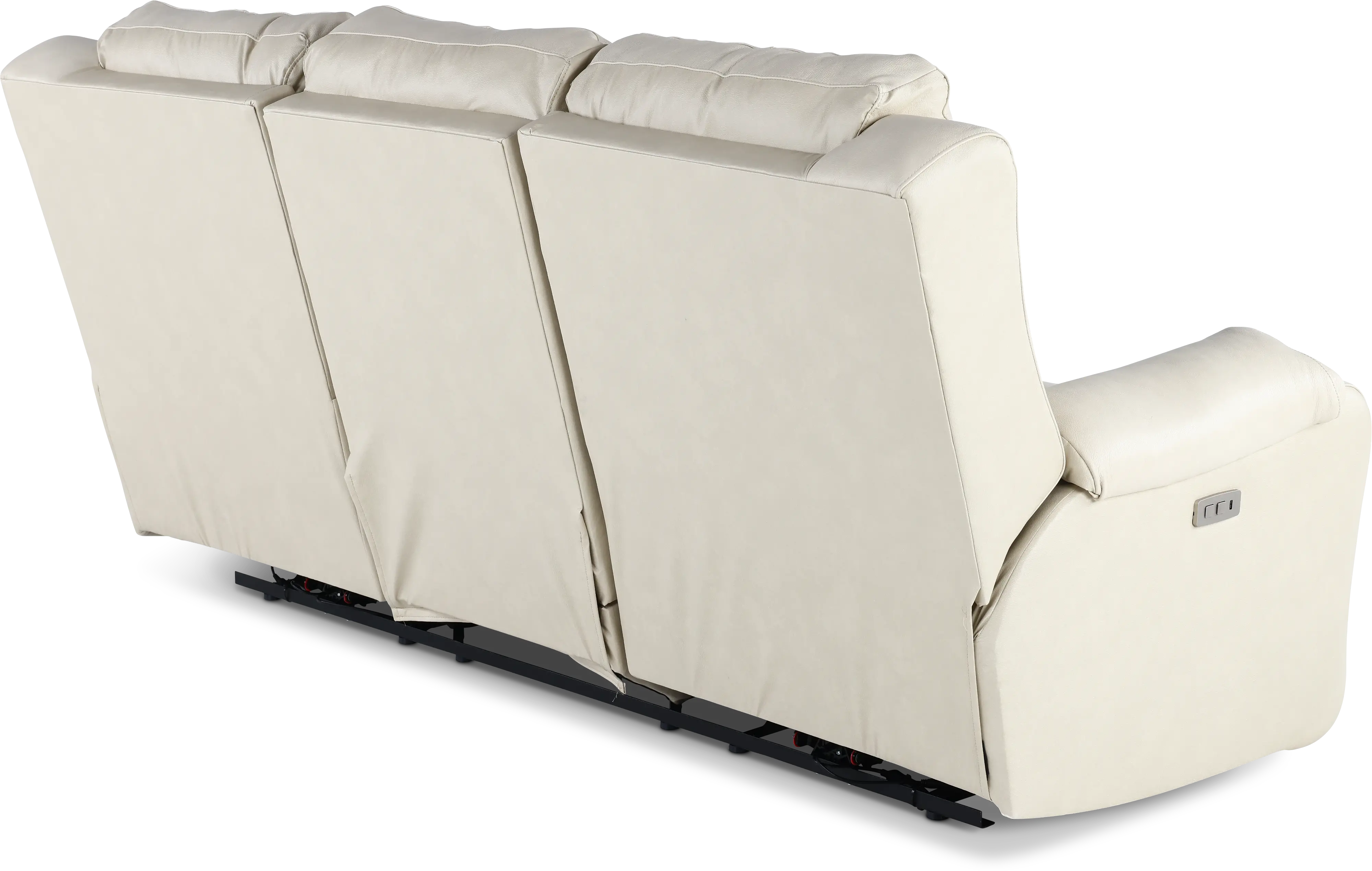 Contour Eggshell Power Reclining Sofa-7
