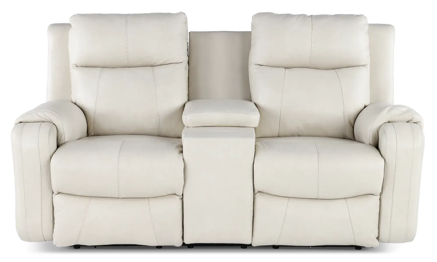 Contour Eggshell Power Reclining Loveseat-1