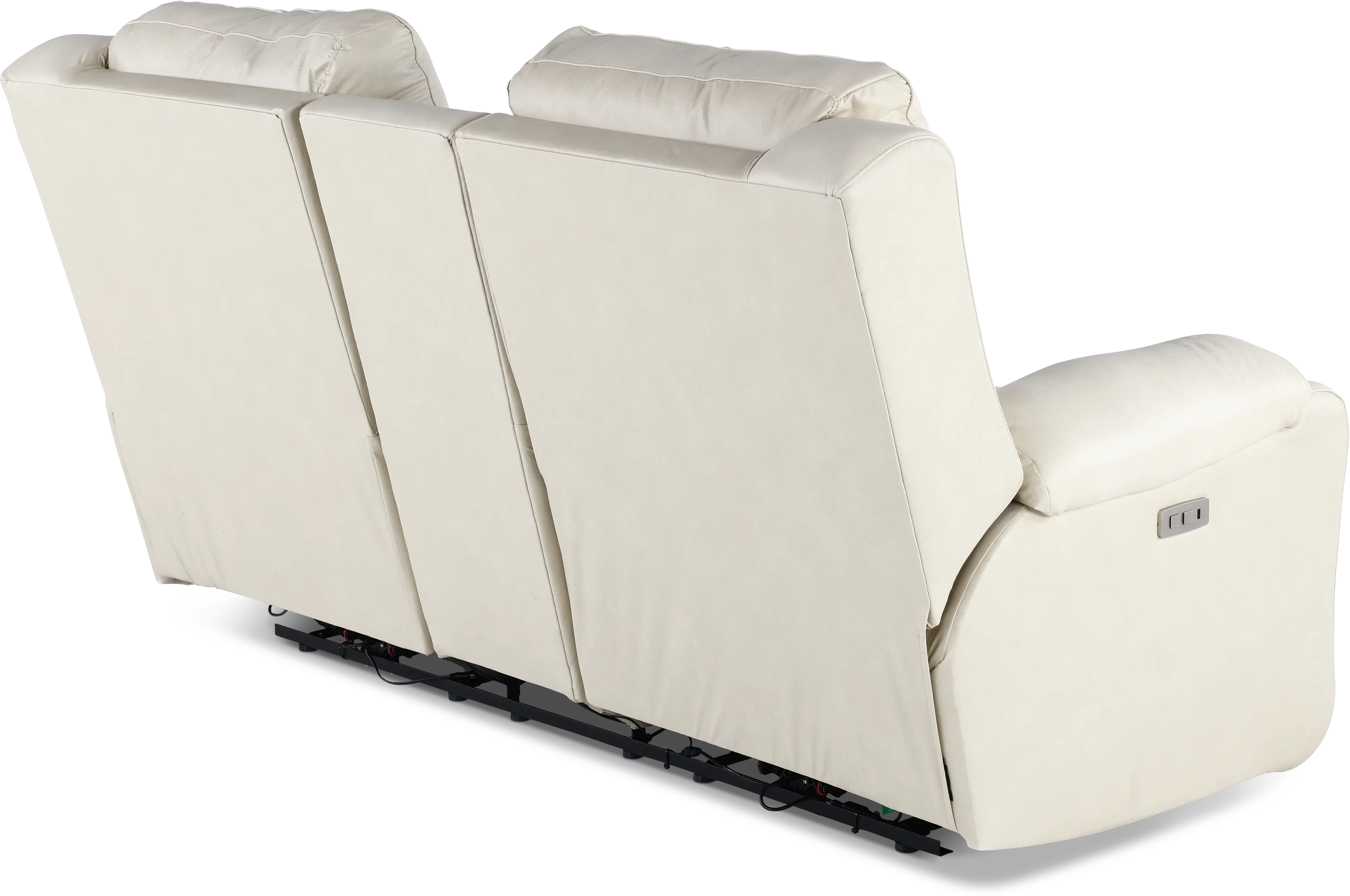 Contour Eggshell Power Reclining Loveseat-7