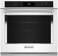 KOES530PWH KitchenAid® 30  Single Wall Oven with Air Fry - White