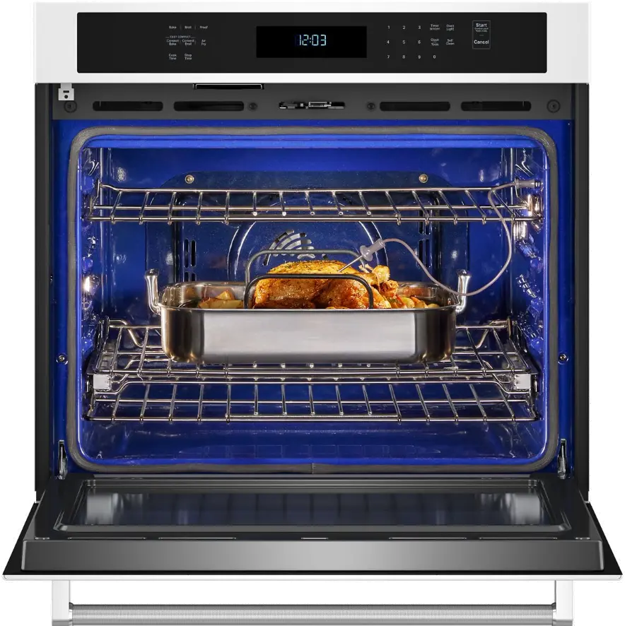 KOES530PWH KitchenAid® 30  Single Wall Oven with Air Fry - White-6