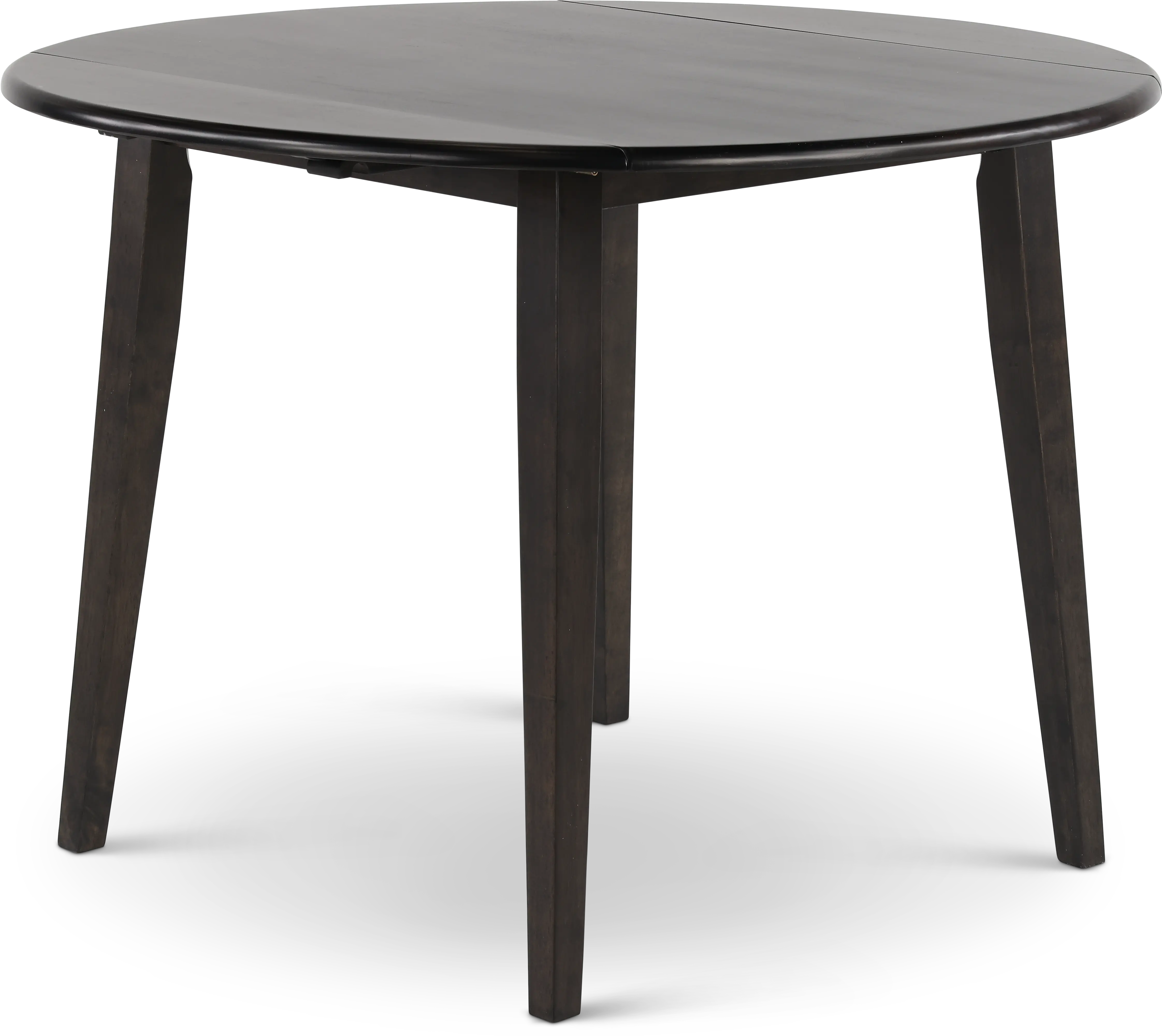 Lakewood Espresso Brown Drop Leaf Dining Table-4