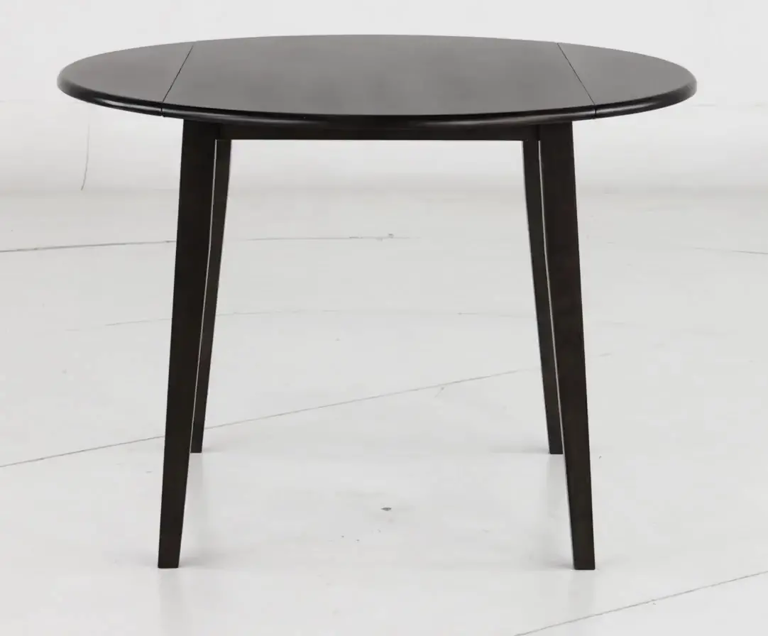 Lakewood Espresso Brown Drop Leaf Dining Table-5