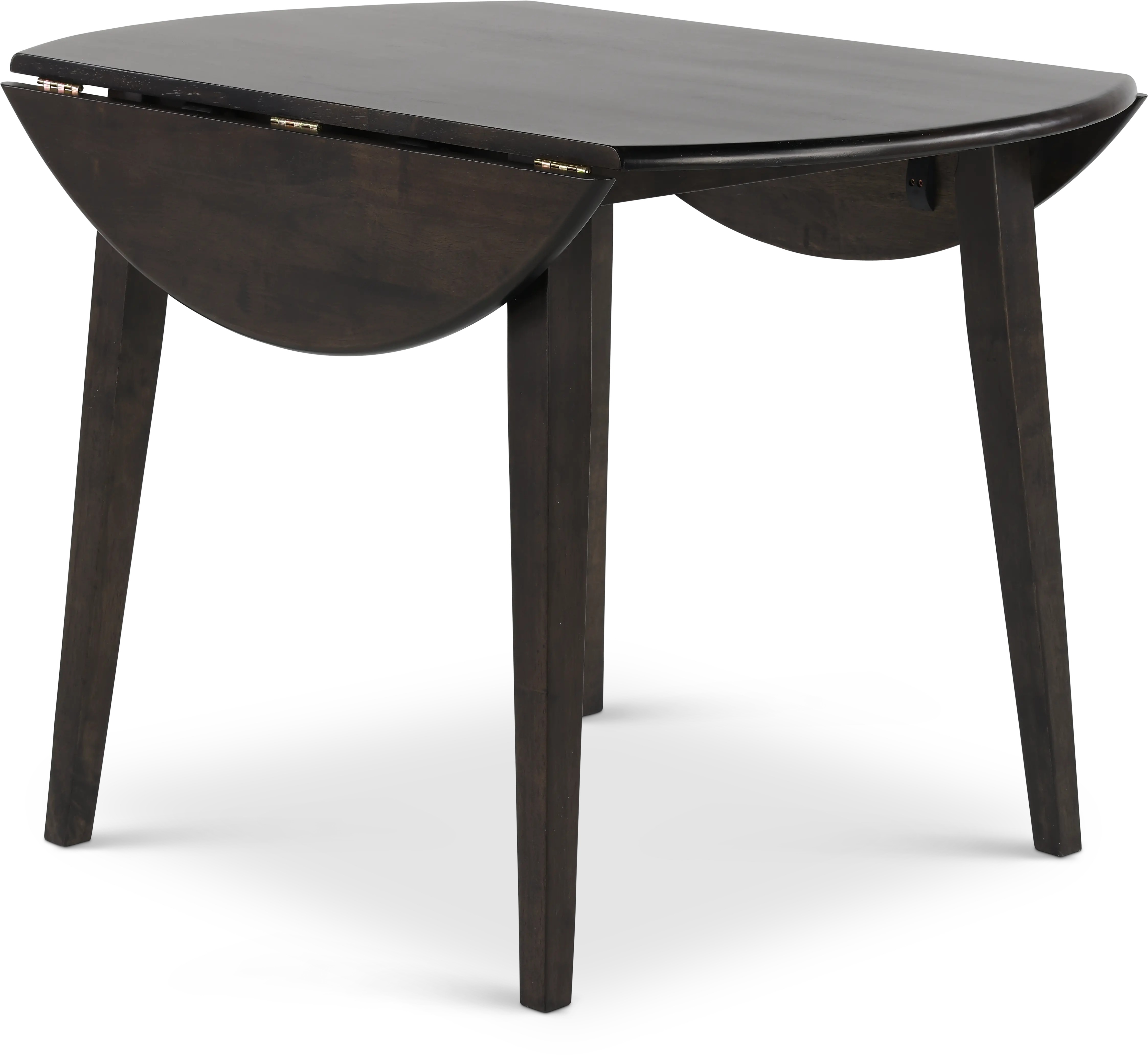 Lakewood Espresso Brown Drop Leaf Dining Table-6