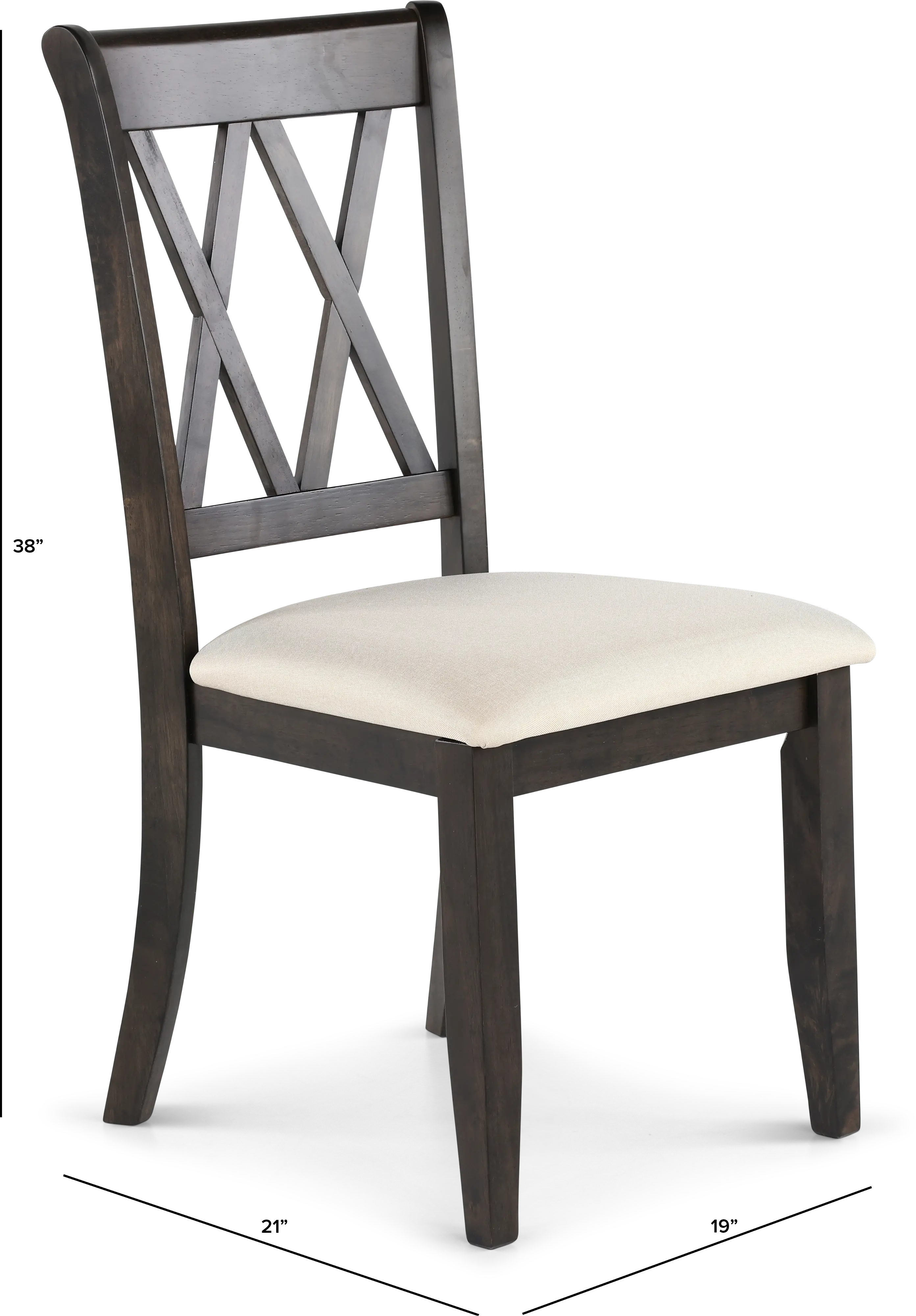 Lakewood Espresso Brown Dining Chair-3