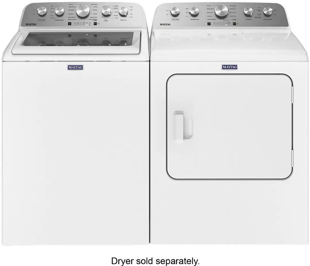 MVW5435PW Maytag 4.7 Cu Ft Top Load Agitator Washer - White-12