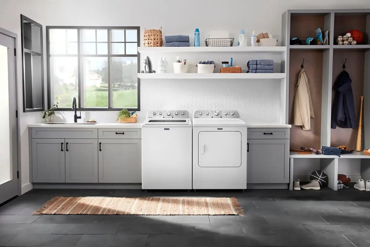 MVW5435PW Maytag 4.7 Cu Ft Top Load Agitator Washer - White-2