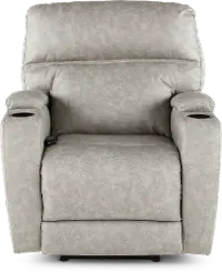 Jaguar Pebble Power Recliner with Headrest and Lumbar