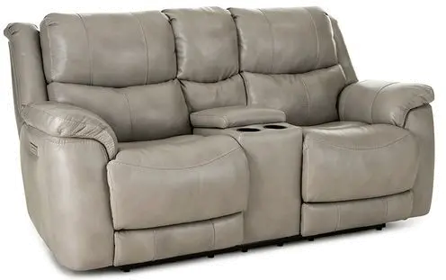 Galaxy Taupe Zero Gravity Power Reclining Loveseat with Adjustable Headrest and Lumbar-1