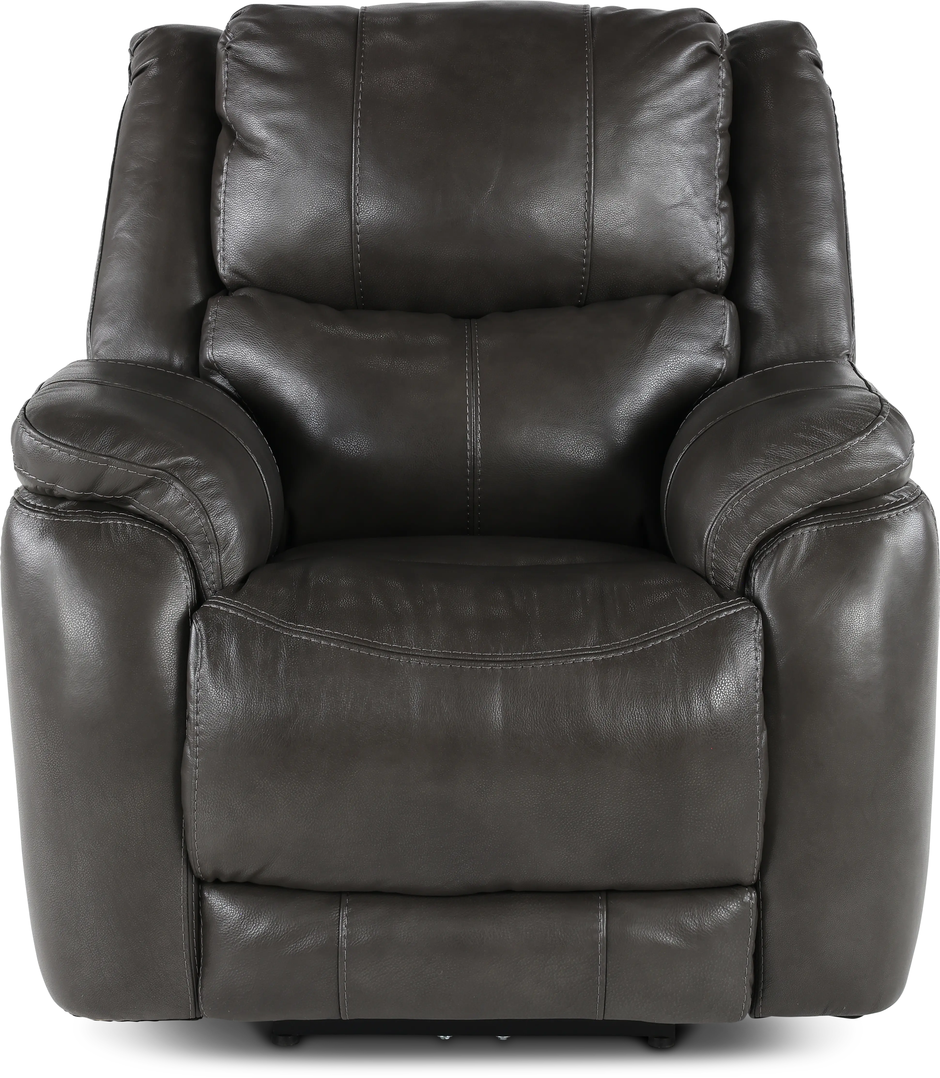 Galaxy Gray Zero Gravity Power Recliner with Adjustable Headrest and Lumbar-1