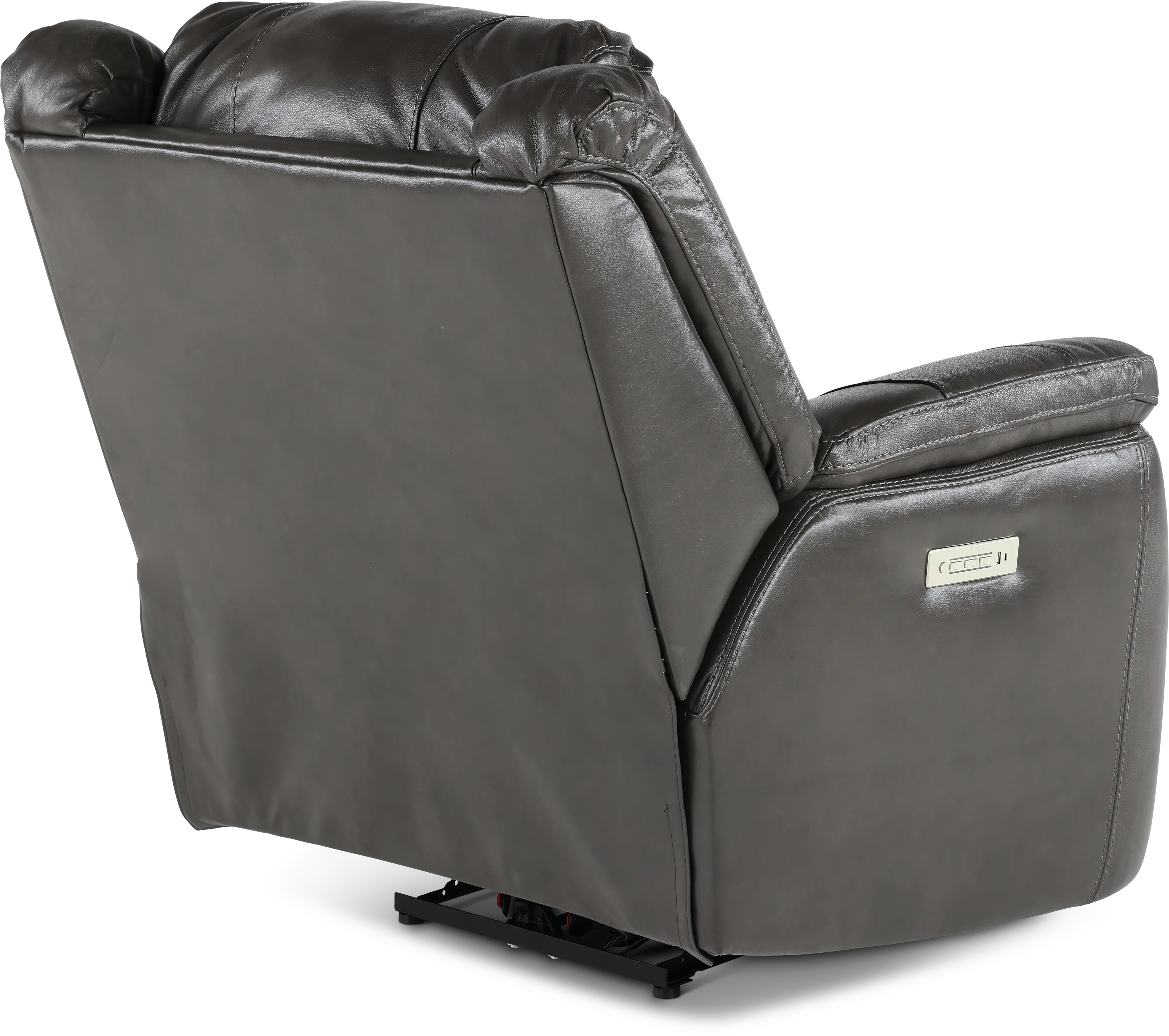 Galaxy Gray Zero Gravity Power Recliner with Adjustable Headrest and Lumbar-8