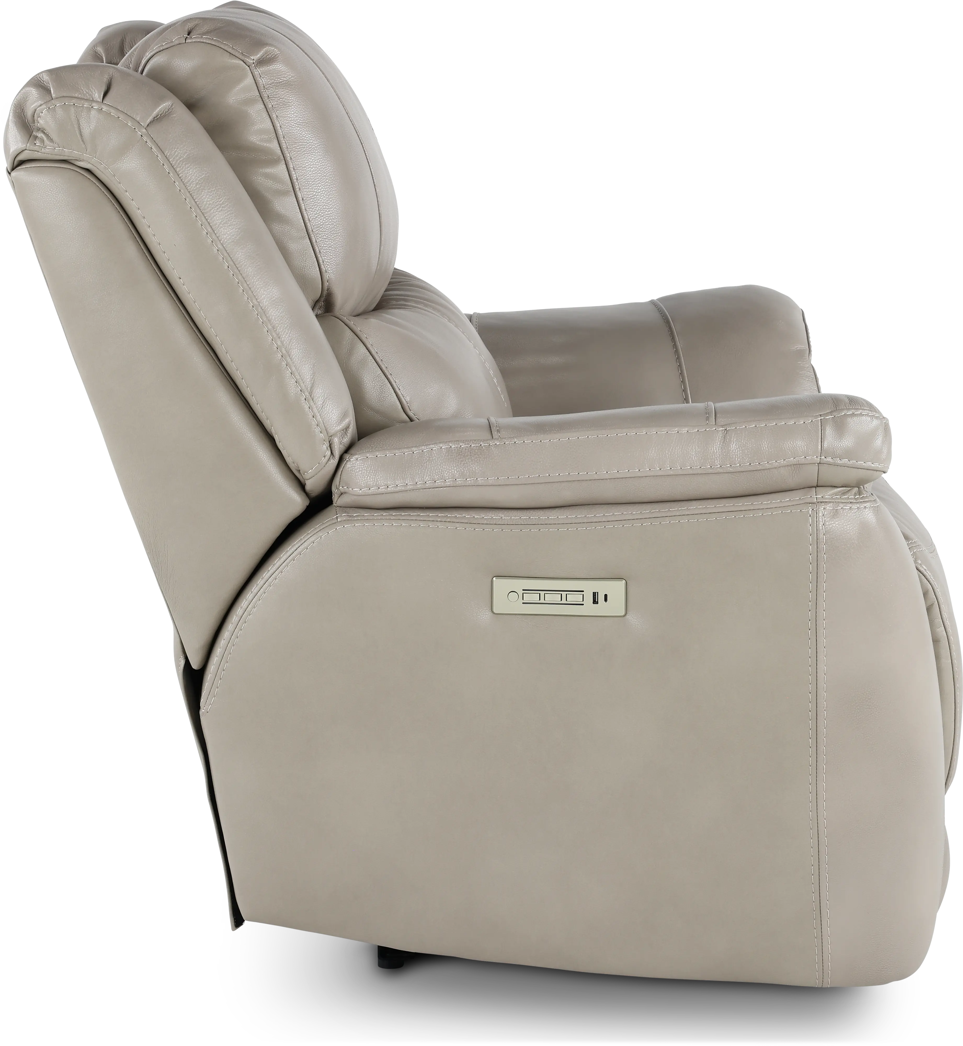 Galaxy Taupe Zero Gravity Power Recliner with Adjustable Headrest and Lumbar-7