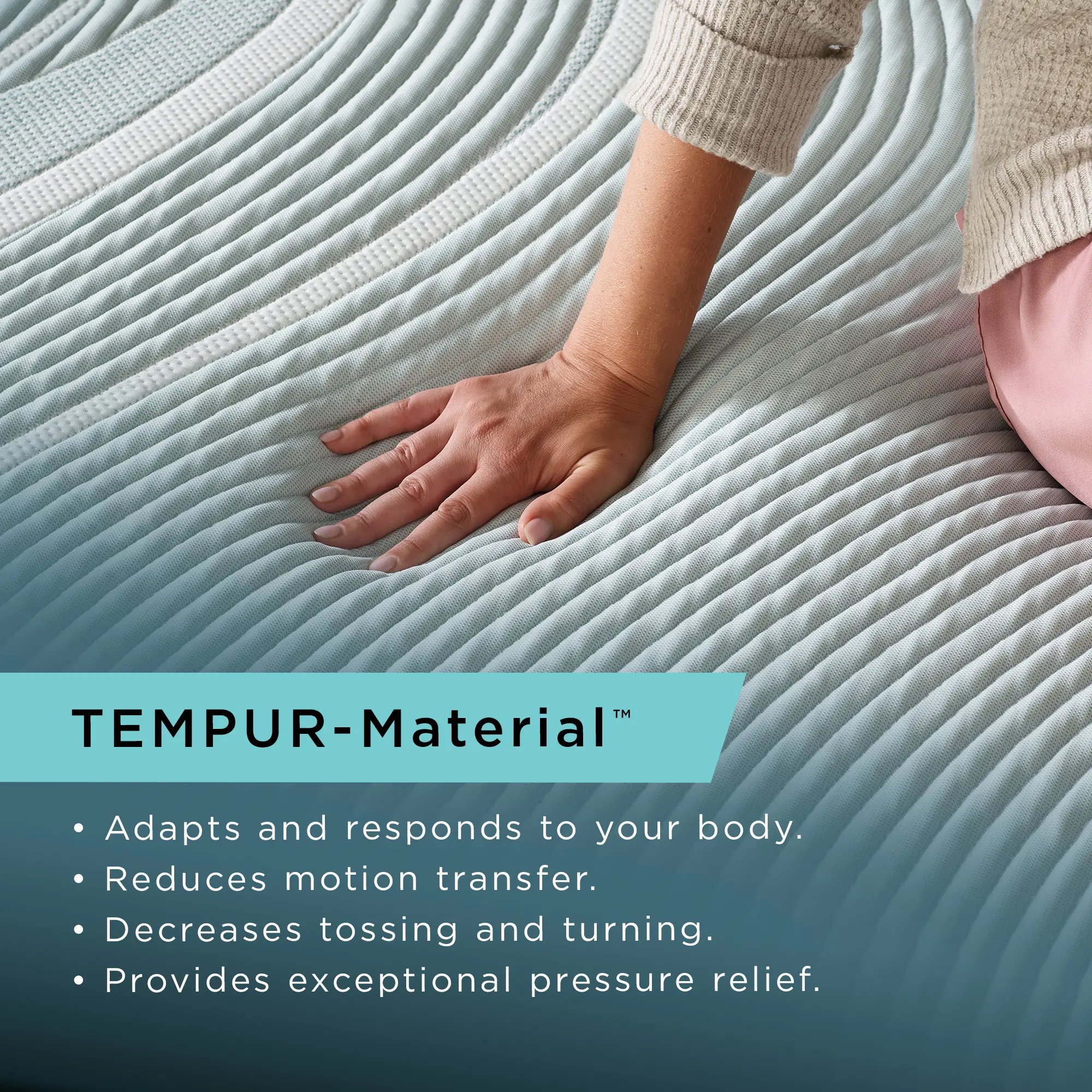 TXL-2PC-PADAPT2-F Tempur-Pedic ProAdapt 2.0 Firm Split King Mattress-5