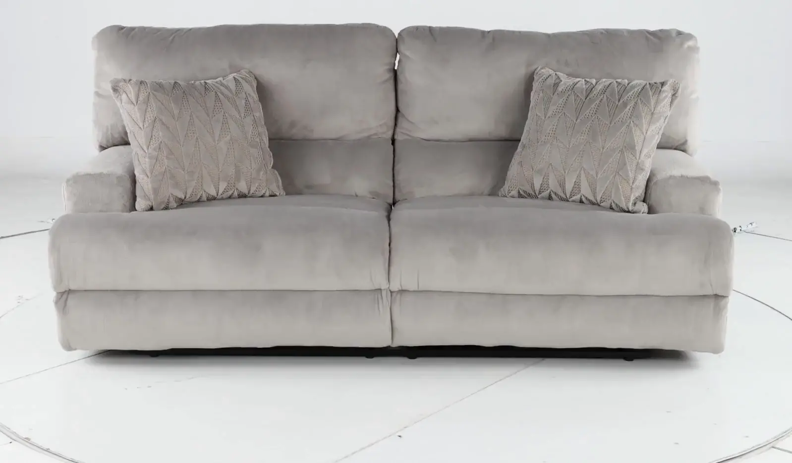 61281/1816-28/2371-28 Renaldo Stone Gray Zero Gravity Power Reclining Sofa-5