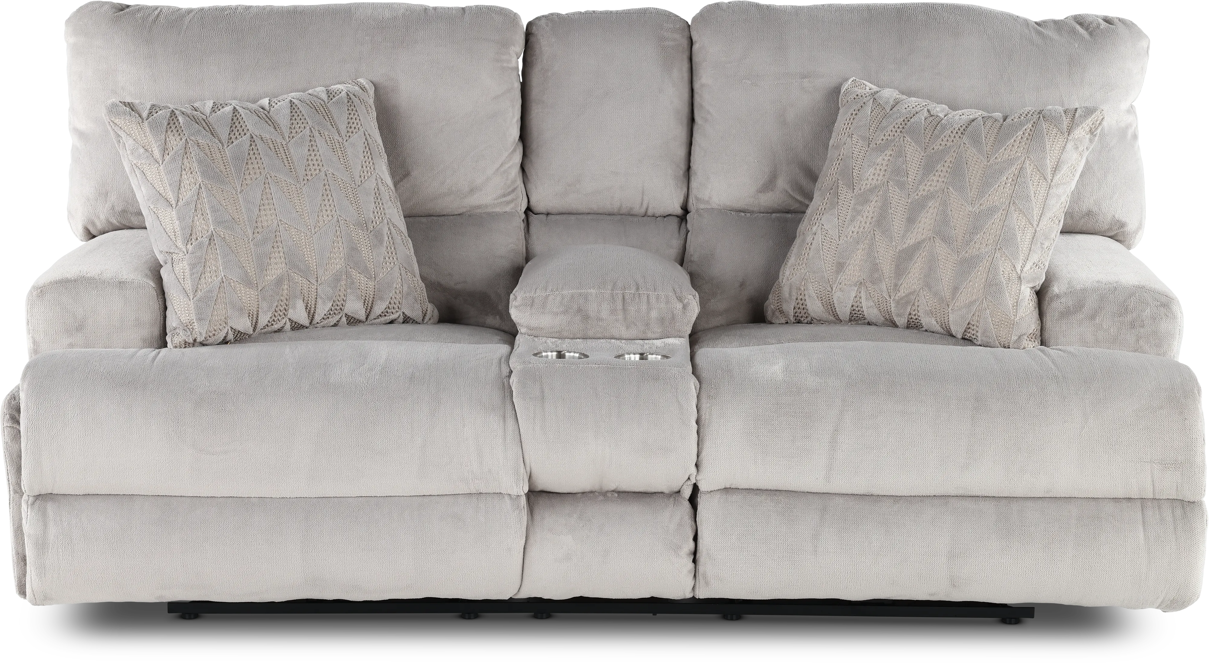 61289/1816-28/2371-28 Renaldo Stone Gray Zero Gravity Power Reclining Loveseat-1