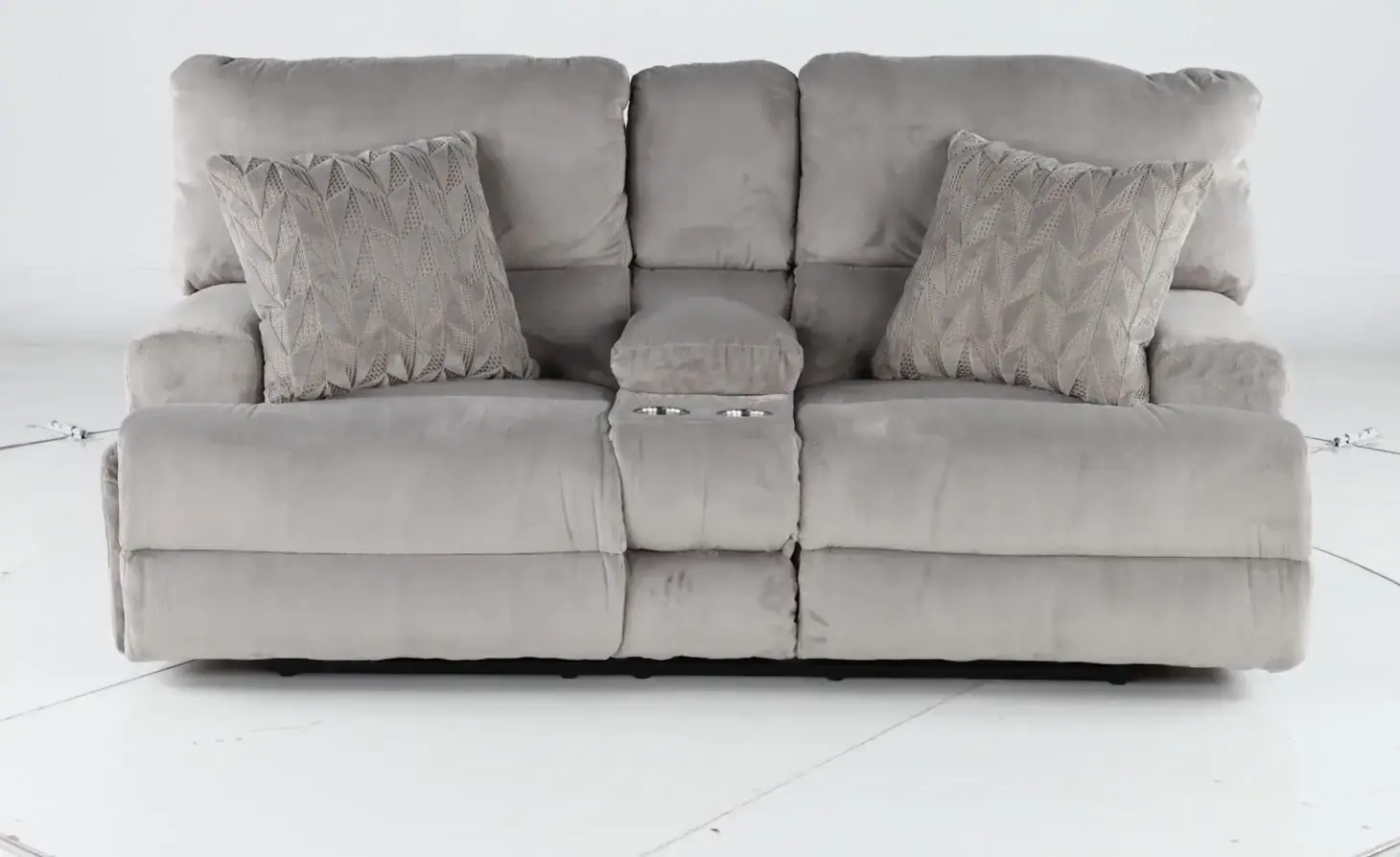 61289/1816-28/2371-28 Renaldo Stone Gray Zero Gravity Power Reclining Loveseat-5